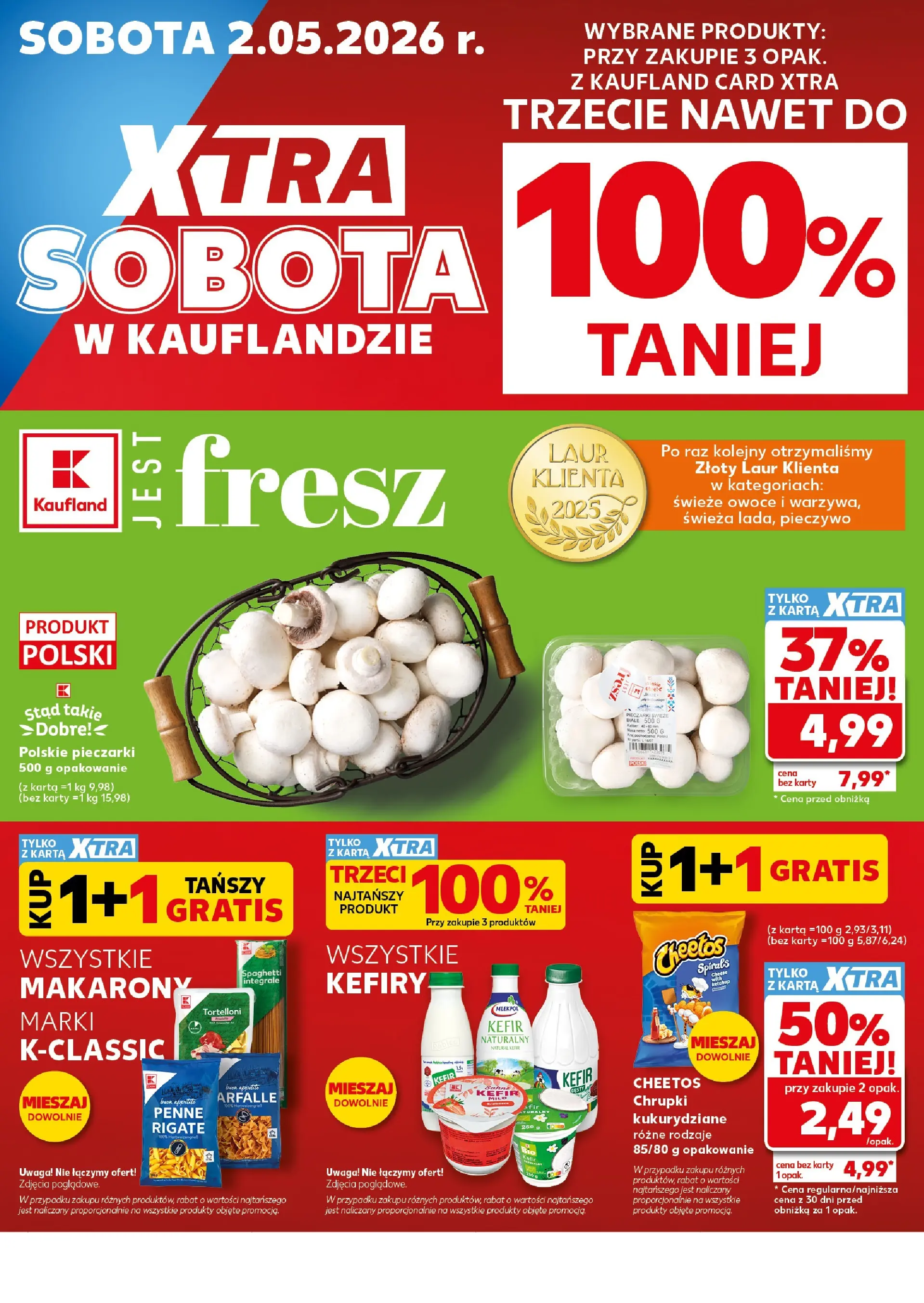 Kaufland - Kaufland XTRA Sobota ważne 2.05 od 01.05.2026 - od jutra PDF | Strona: 2