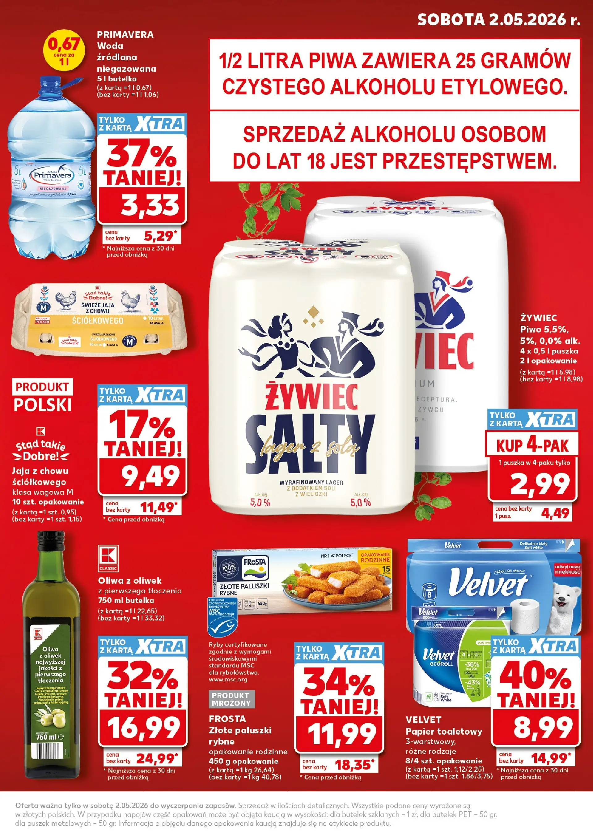 Kaufland - Kaufland XTRA Sobota ważne 2.05 od 01.05.2026 - od jutra PDF | Strona: 3