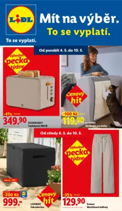 Náhled letáku Lidl leták - Spotřební zboží od 04.05.2026