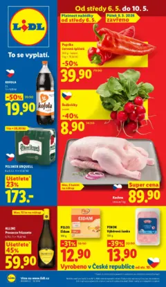 Náhled letáku Lidl - Lidl leták do 10.05.2026 od 06.05.2026