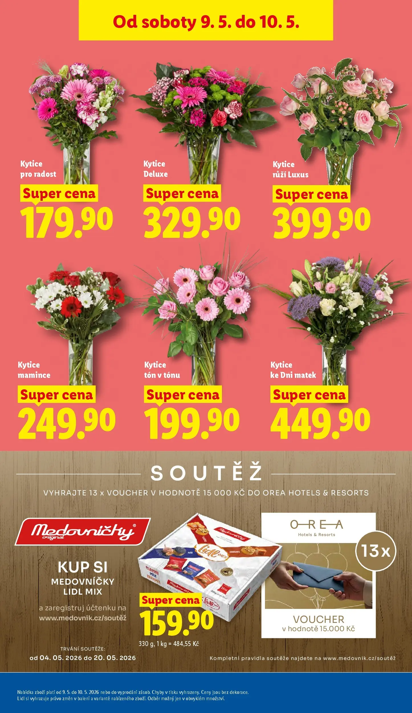 Lidl leták od 06.05.2026 - Nový akční leták | Strana: 43 | Produkty: Deluxe, Kytice