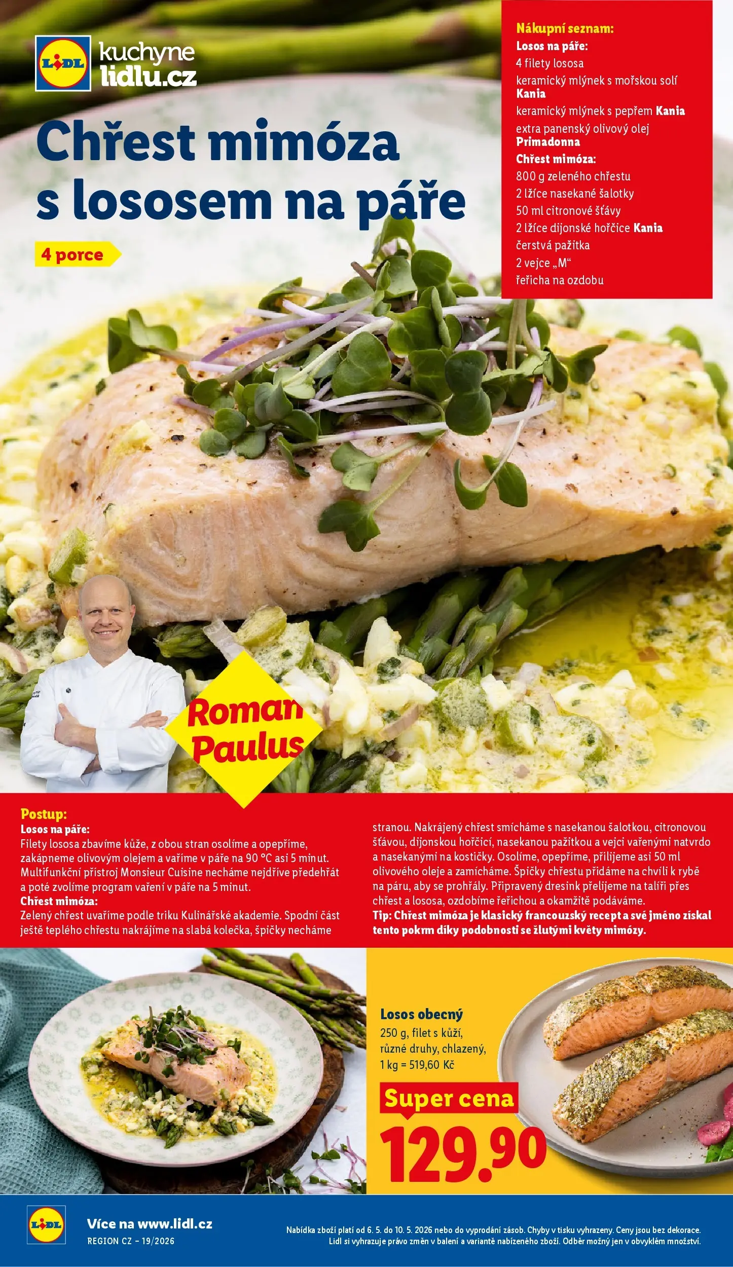 Lidl leták od 06.05.2026 - Nový akční leták | Strana: 50 | Produkty: Oleje, Olivový olej, Hořčice, Mlýnek