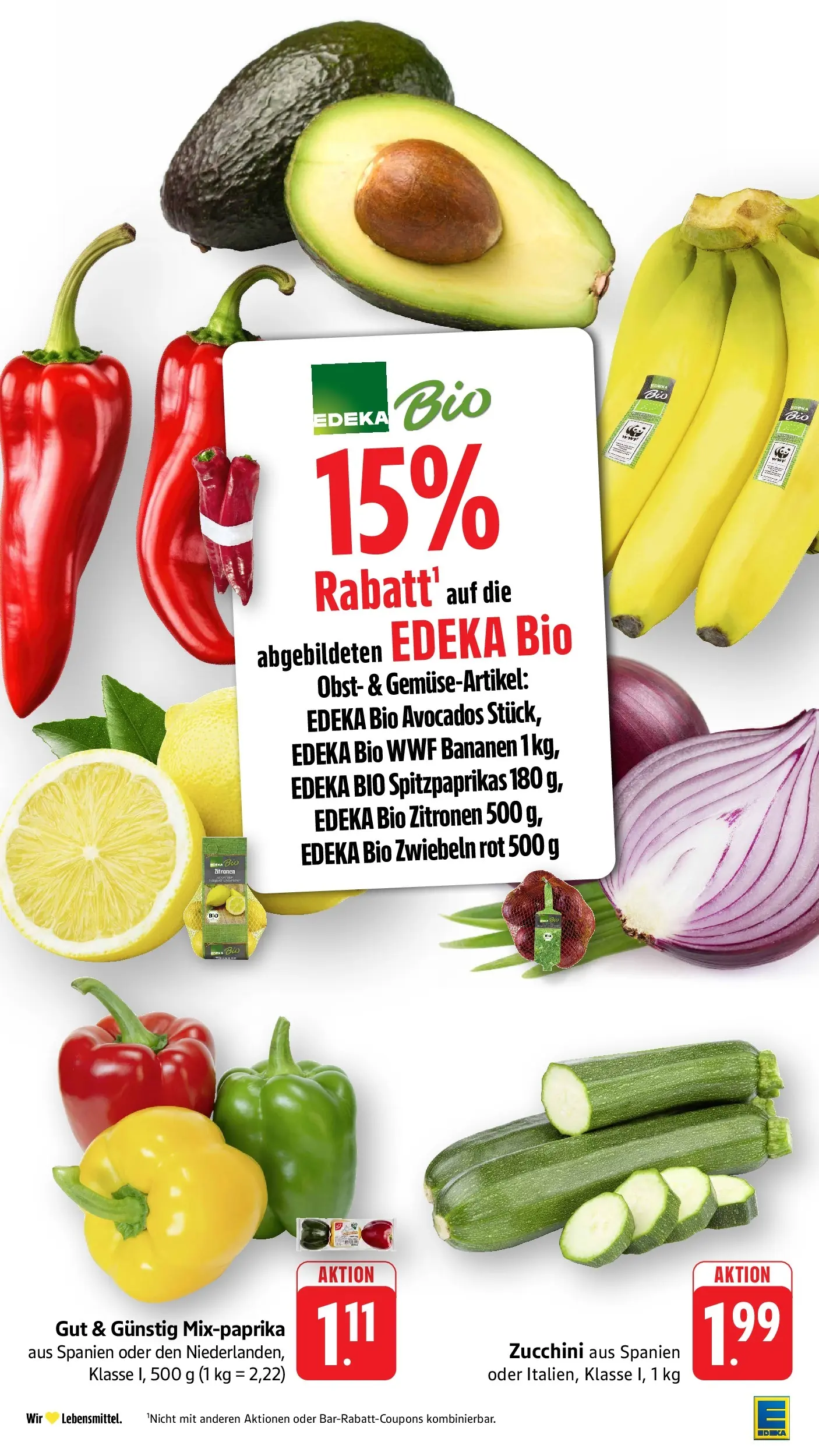 E center Prospekt Tübingen	 (ab 03.05.2026) zum Blättern | Seite: 9 | Produkte: Bananen, Obst, Zucchini, Zitronen