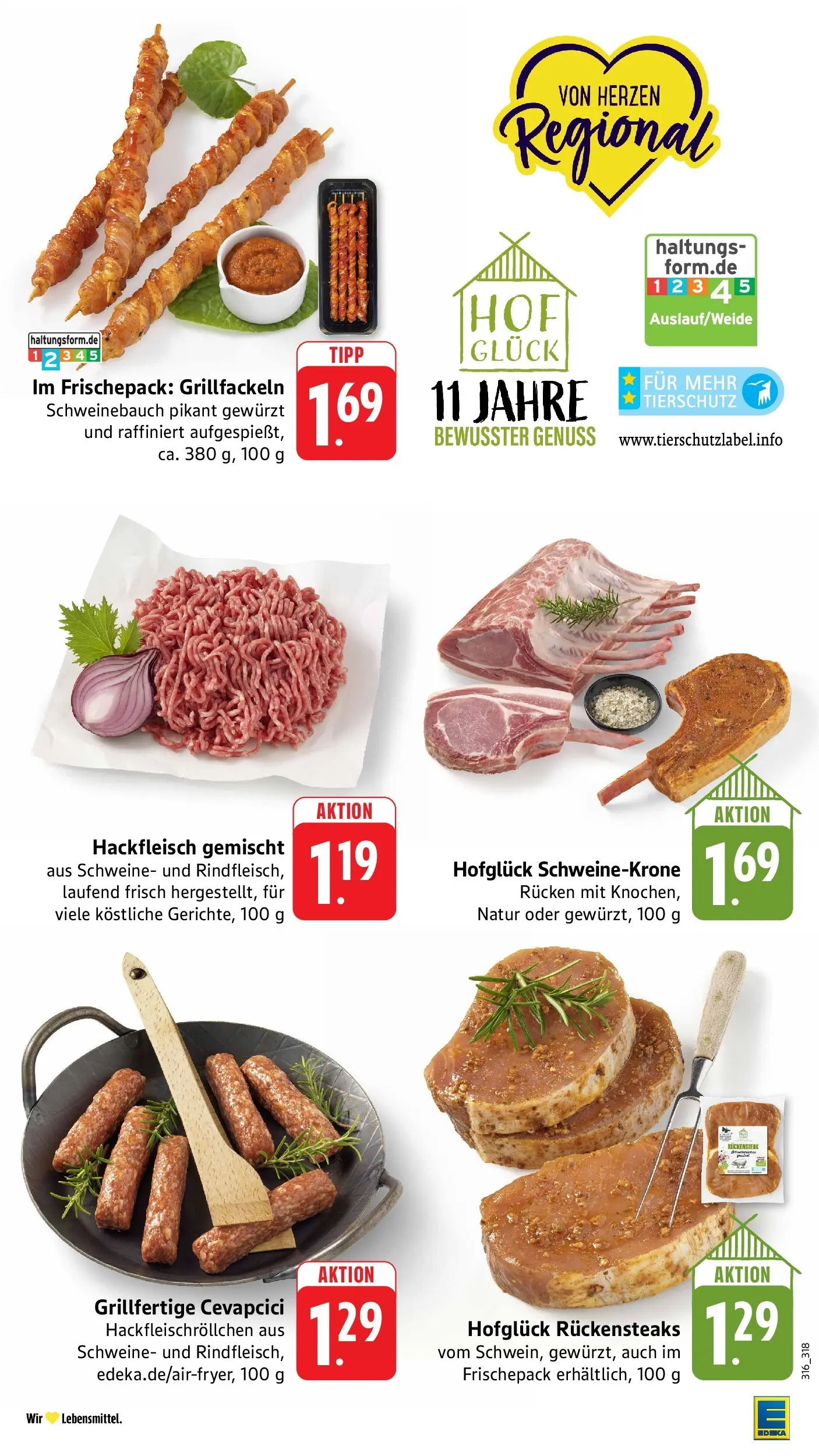 E center Prospekt Tübingen	 (ab 03.05.2026) zum Blättern | Seite: 15 | Produkte: Schweinebauch, Cevapcici, Hackfleisch