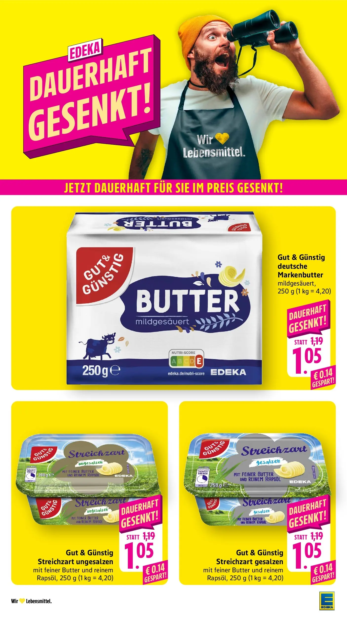 E center Prospekt Tübingen	 (ab 03.05.2026) zum Blättern | Seite: 36 | Produkte: Butter, Rapsöl