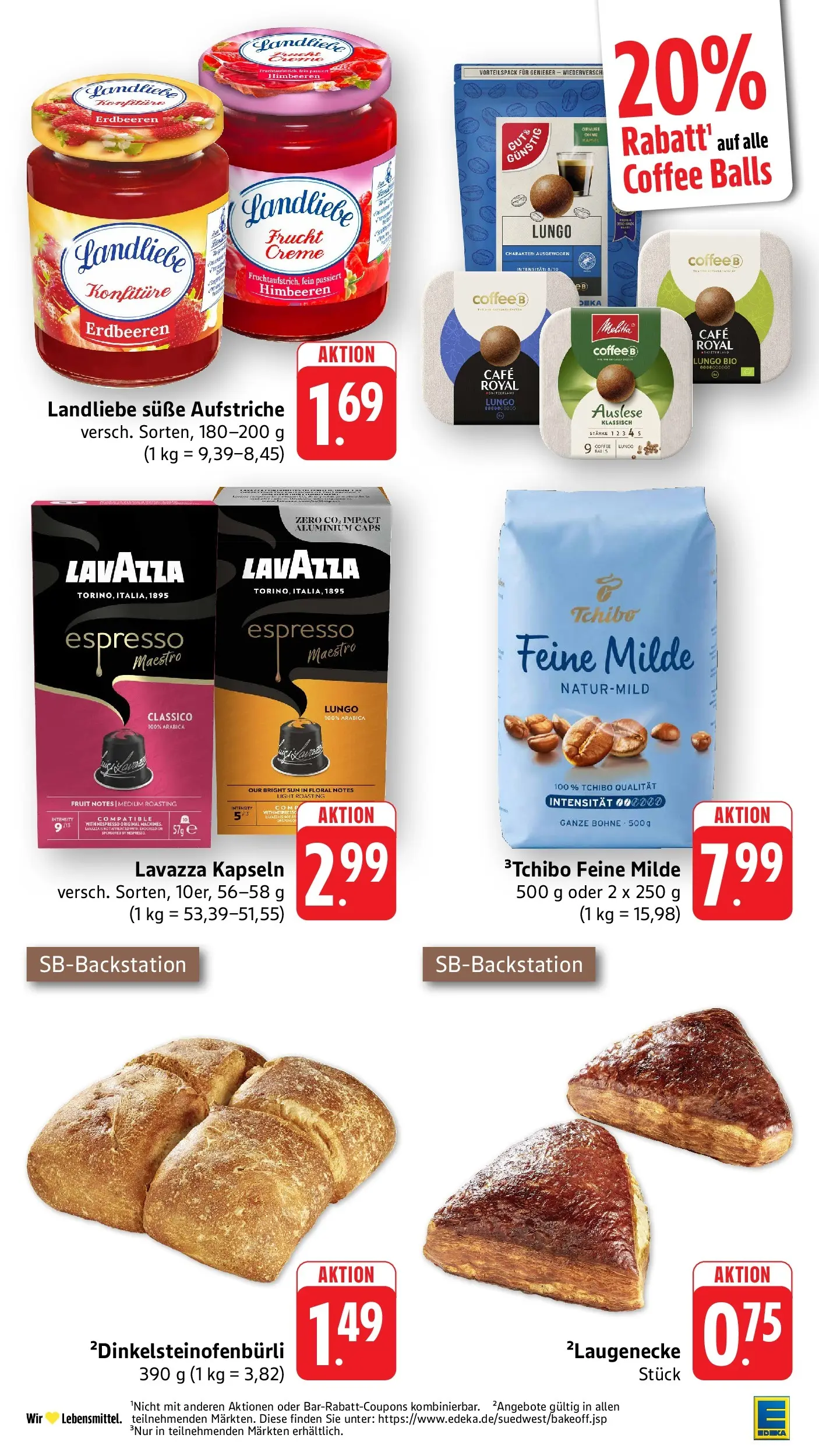 E center Prospekt Tübingen	 (ab 03.05.2026) zum Blättern | Seite: 38 | Produkte: Himbeeren, Lavazza, Creme, Erdbeeren