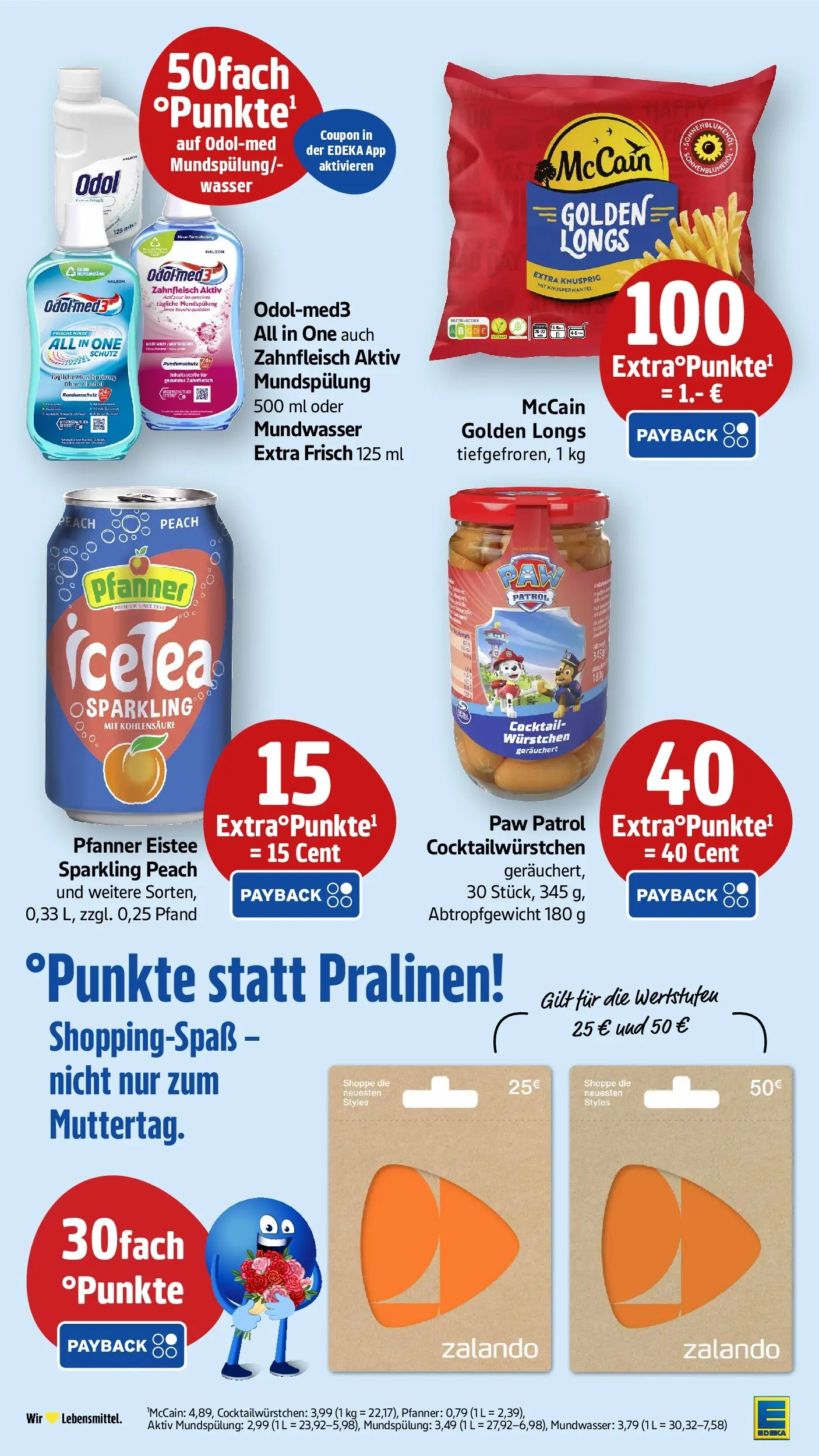 E center Prospekt Tübingen	 (ab 03.05.2026) zum Blättern | Seite: 53 | Produkte: McCain, Pfanner eistee, Mundwasser, Wasser