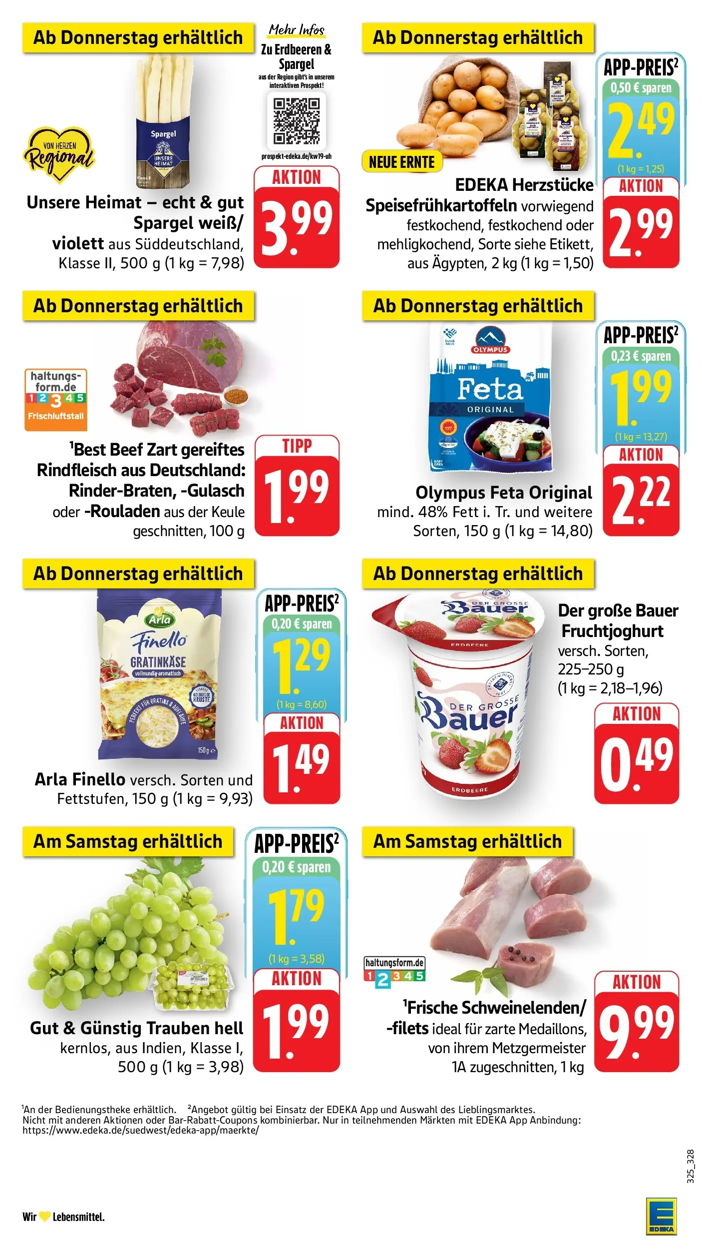 E center Prospekt Groß-Zimmern	 (ab 04.05.2026) zum Blättern | Seite: 54 | Produkte: Feta, Spargel, Gulasch, Rindfleisch