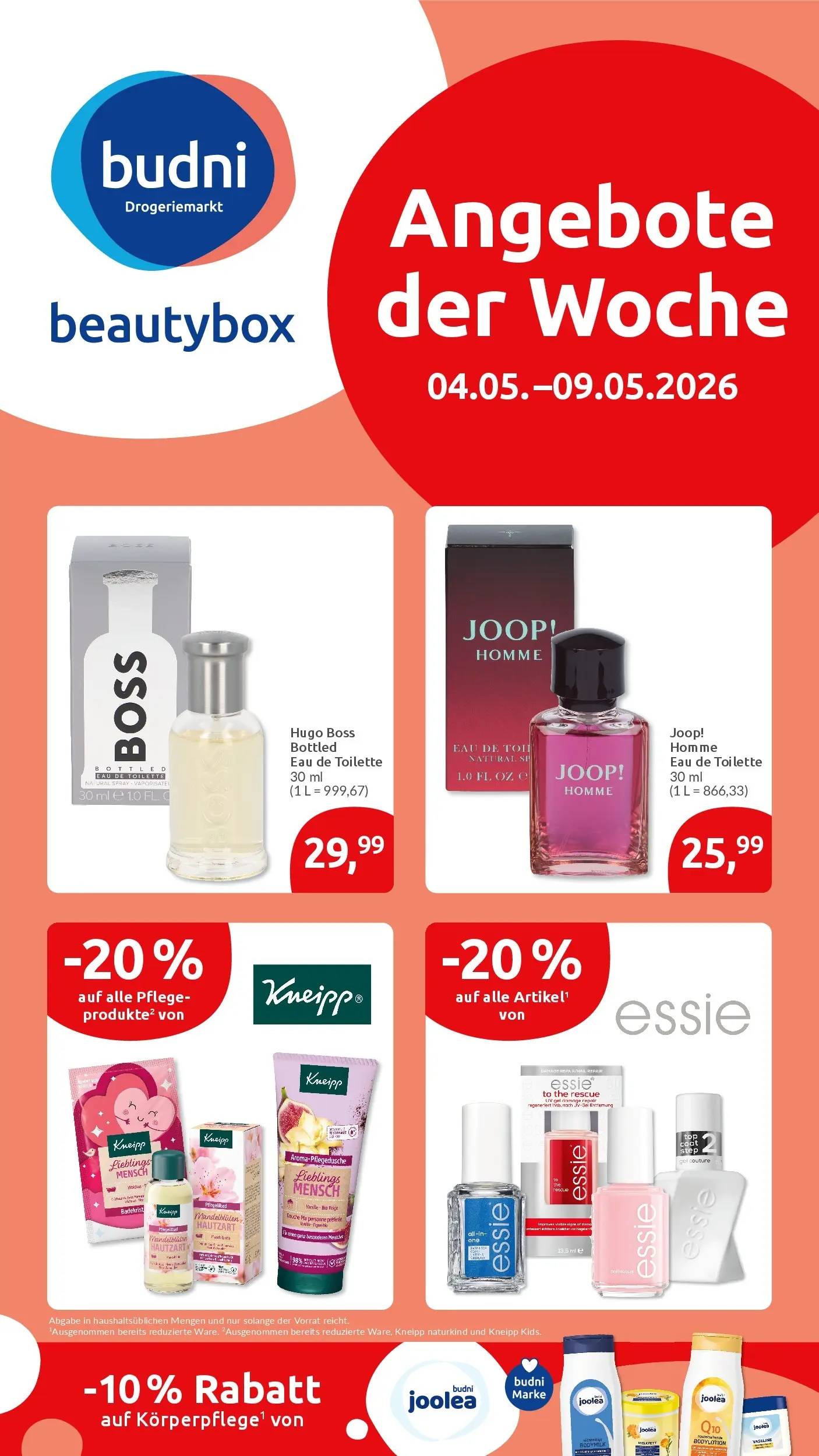 E center Prospekt Tübingen	 (ab 03.05.2026) zum Blättern | Seite: 69 | Produkte: Toilette, Eau de Toilette, Hugo