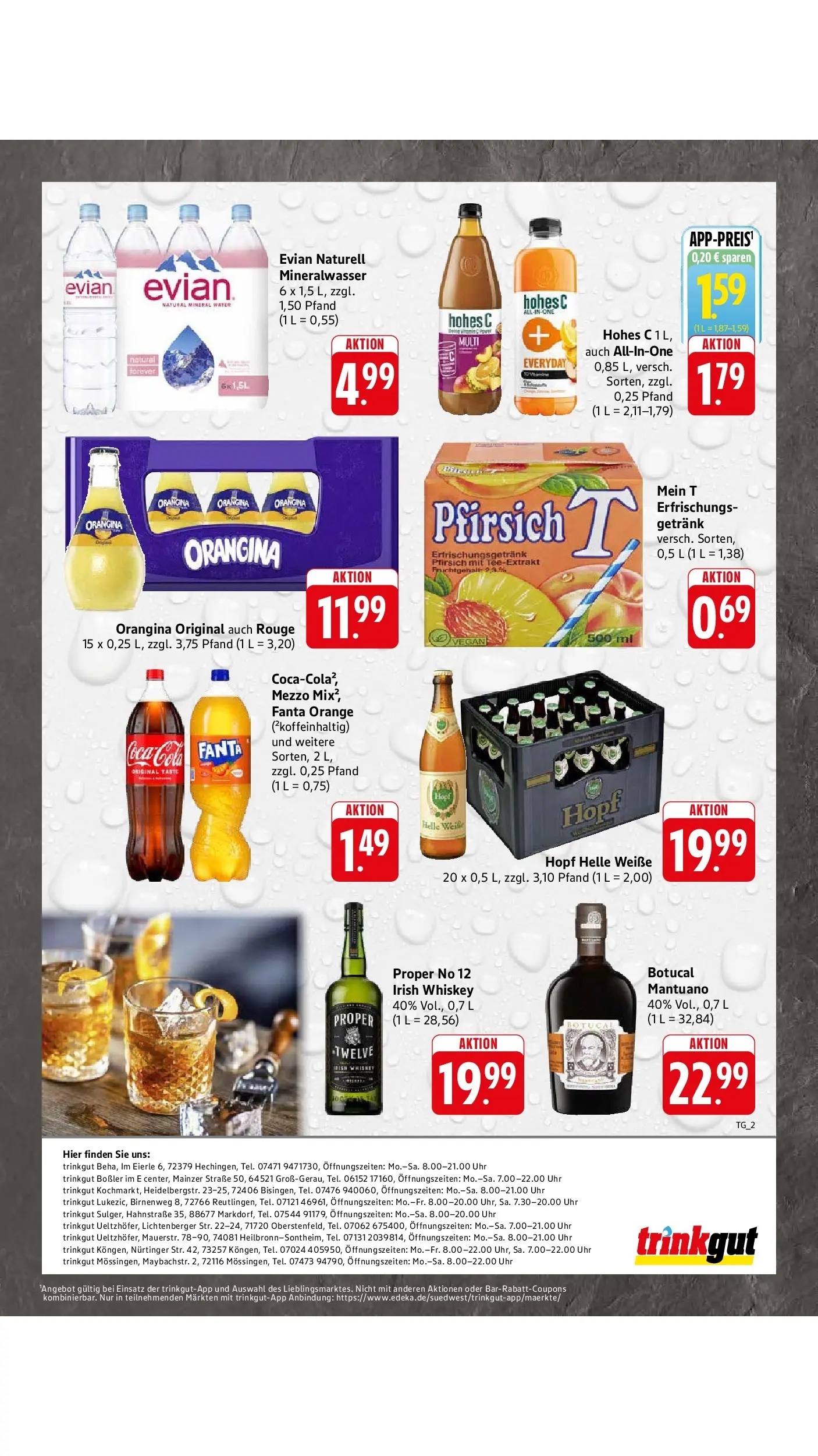 E center Prospekt Balingen	 (ab 03.05.2026) zum Blättern | Seite: 71 | Produkte: Mezzo mix, Fanta, Pfirsich, Whiskey