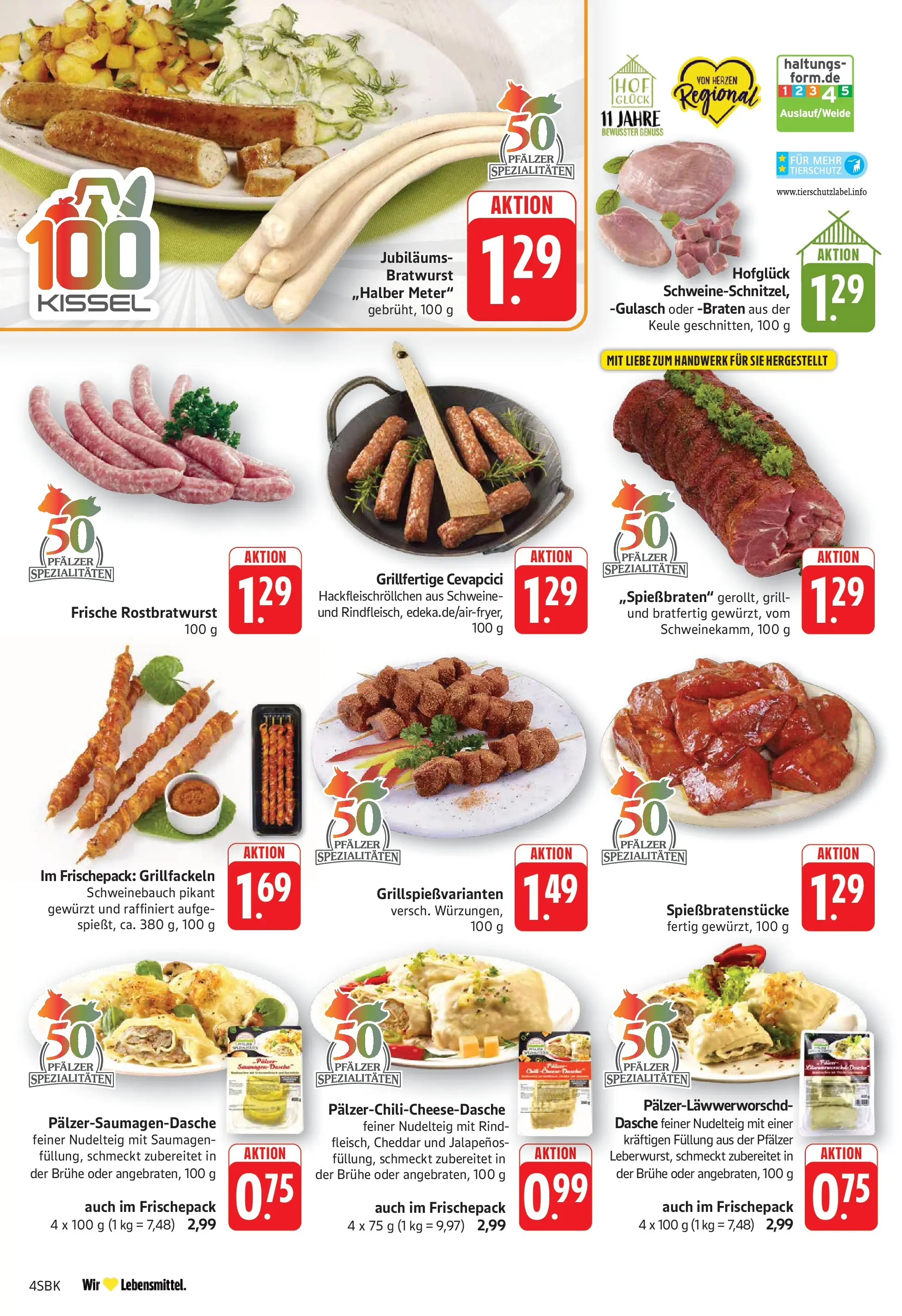 E center Prospekt Bad Bergzabern	 (ab 04.05.2026) zum Blättern | Seite: 6 | Produkte: Grill, Schweinebauch, Bratwurst, Gulasch