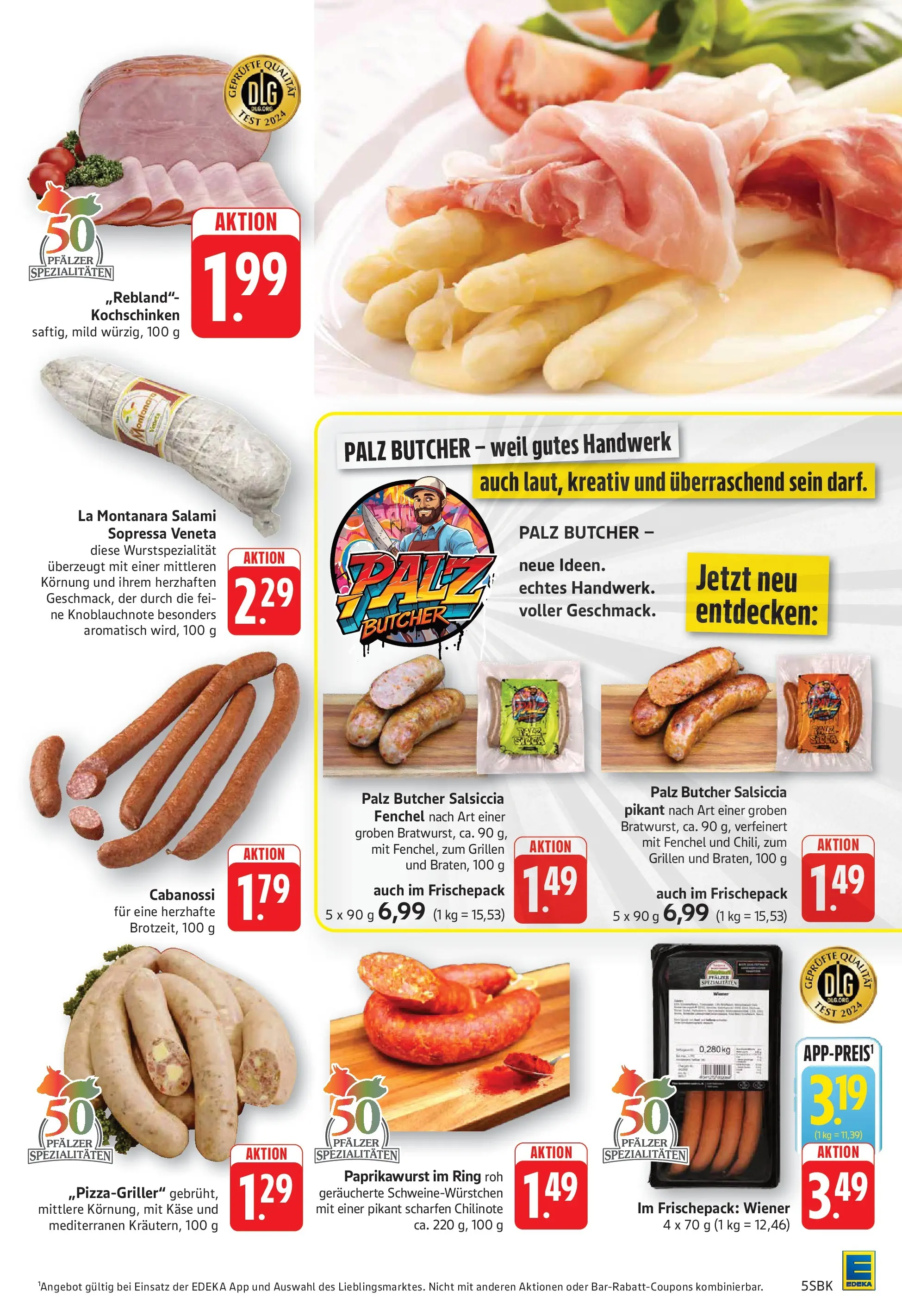 E center Prospekt Bad Bergzabern	 (ab 04.05.2026) zum Blättern | Seite: 7 | Produkte: Käse, Salami