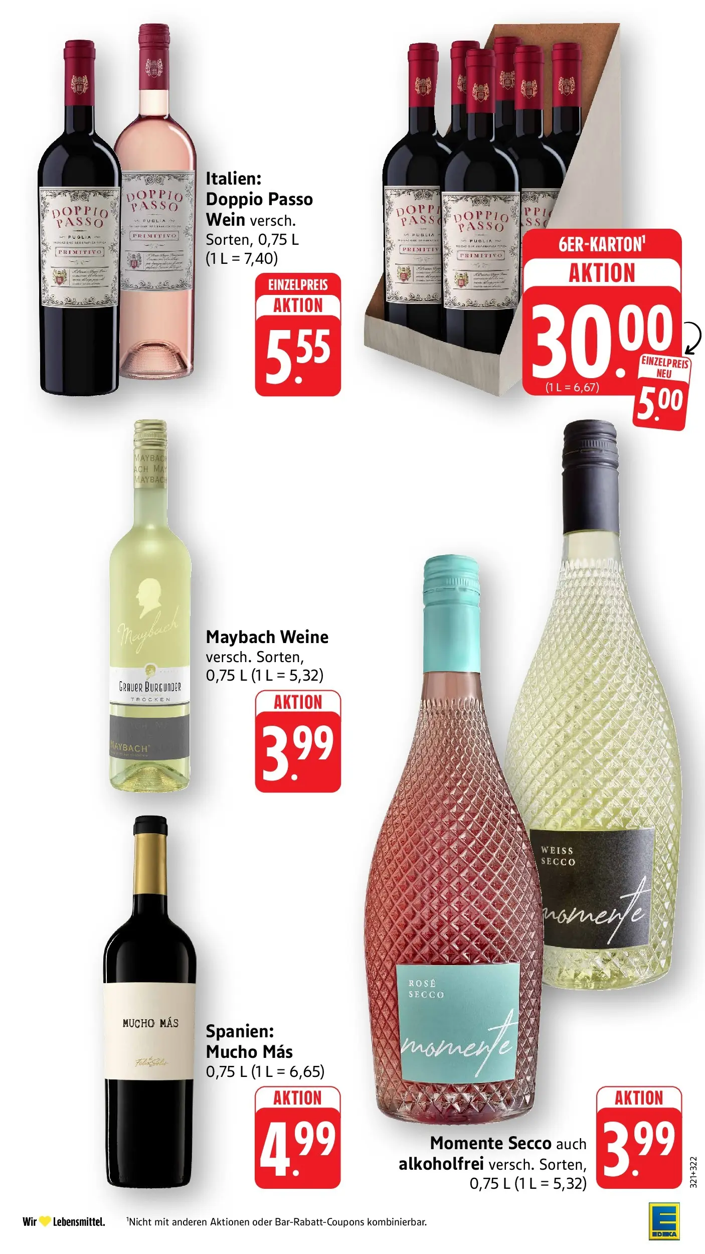 E center Prospekt Neunkirchen-Wellesweiler	 (ab 03.05.2026) zum Blättern | Seite: 46 | Produkte: Doppio Passo, Wein
