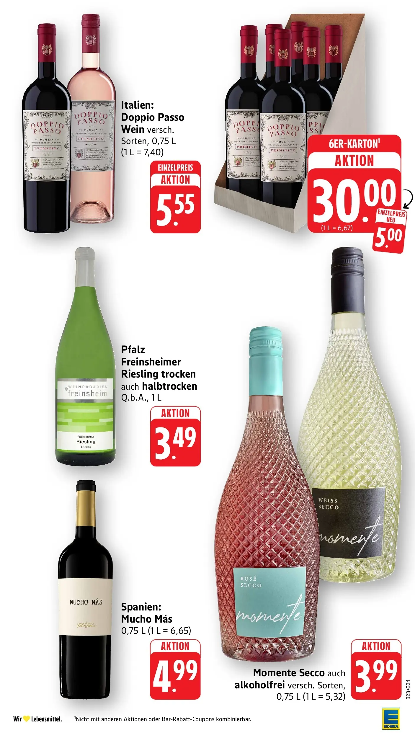 E center Prospekt Bad Sobernheim	 (ab 04.05.2026) zum Blättern | Seite: 46 | Produkte: Doppio Passo, Wein
