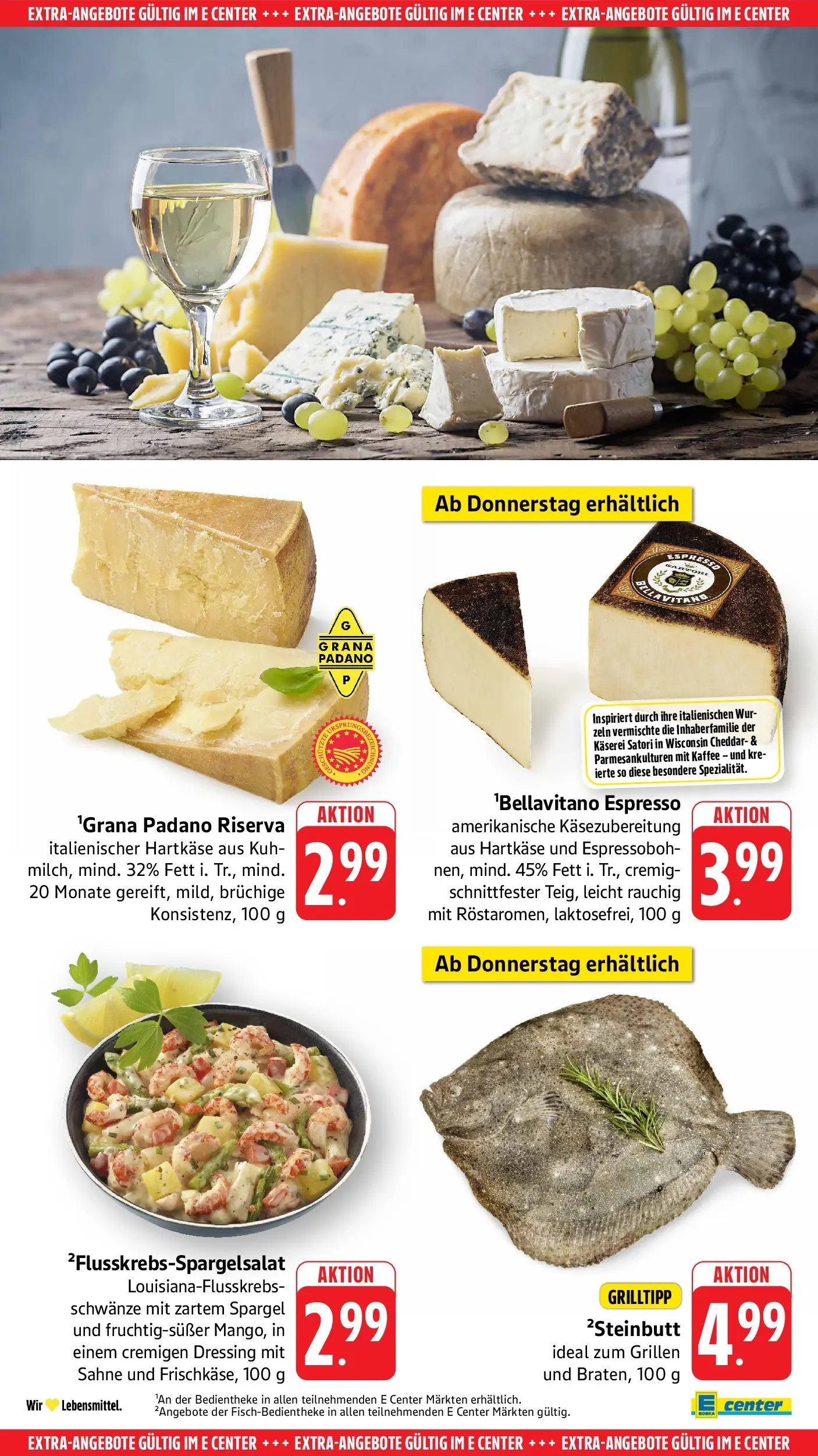 E center Prospekt Tübingen	 (ab 03.05.2026) zum Blättern | Seite: 59 | Produkte: Kaffee, Dressing, Spargel, Sahne