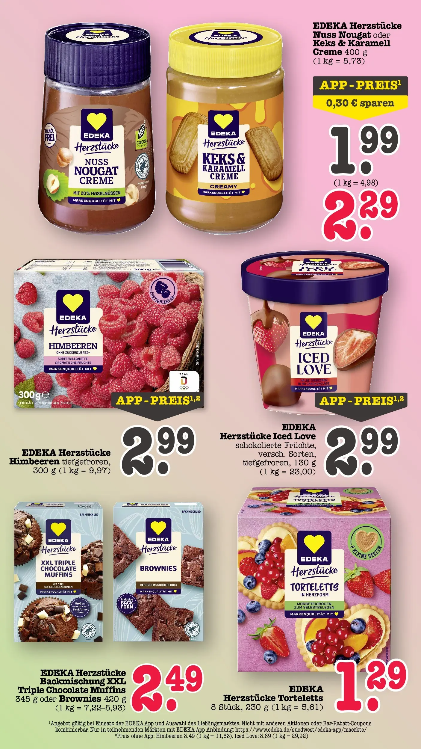 E center Prospekt Mainz-Weisenau	 (ab 03.05.2026) zum Blättern | Seite: 12 | Produkte: Himbeeren, Creme, Zucker, Erdbeeren
