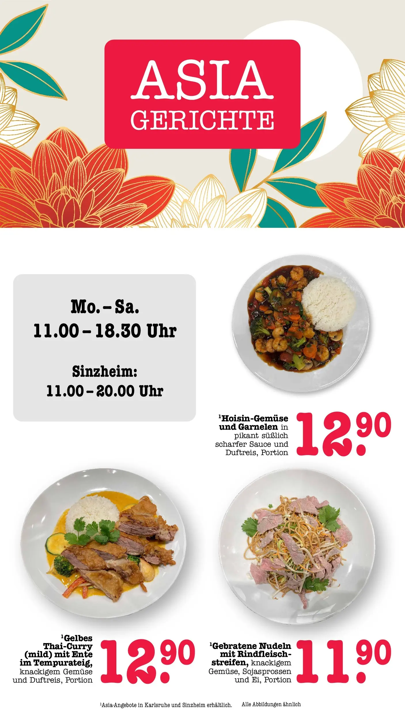 E center Prospekt Kuppenheim-Oberndorf	 (ab 04.05.2026) zum Blättern | Seite: 26 | Produkte: Garnelen, Gemüse, Nudeln, Uhr
