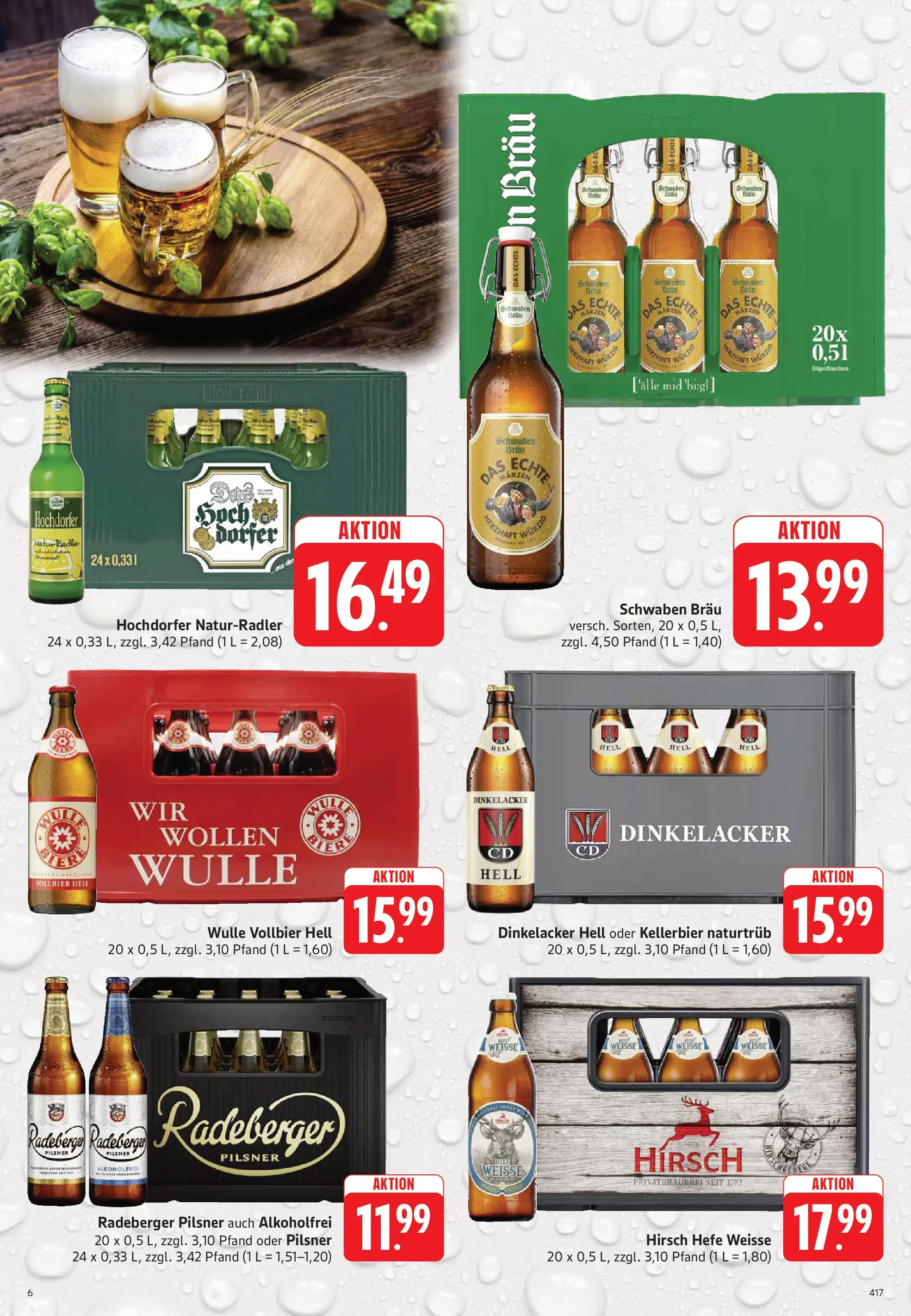 Trinkgut Prospekt Crailsheim	 (ab 03.05.2026) » Angebote online | Seite: 6 | Produkte: Radeberger pilsner
