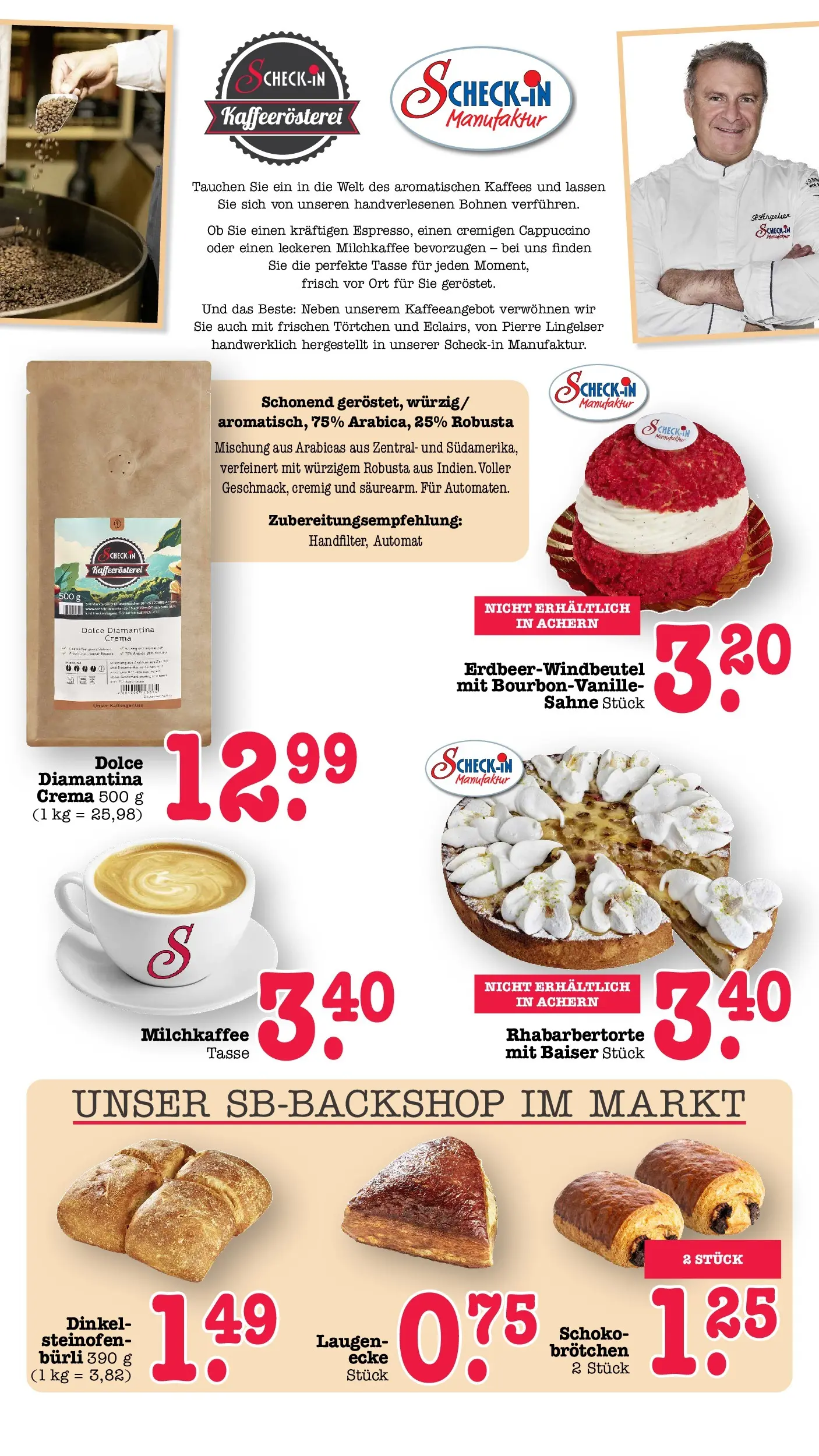 E center Prospekt Kuppenheim-Oberndorf	 (ab 04.05.2026) zum Blättern | Seite: 82 | Produkte: Sahne