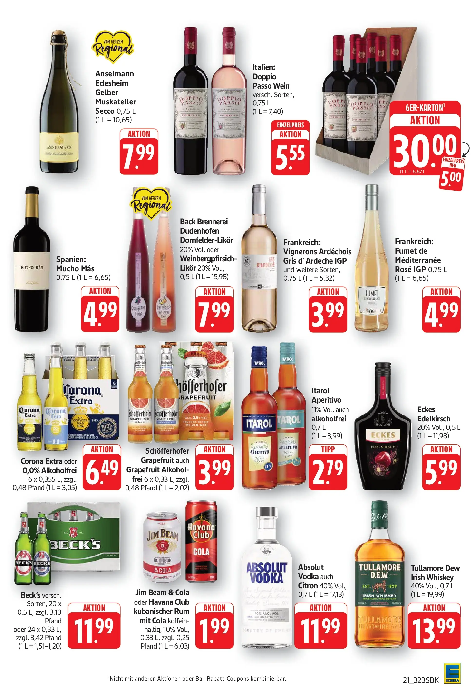 E center Prospekt Bad Bergzabern	 (ab 04.05.2026) zum Blättern | Seite: 23 | Produkte: Havana club, Jim beam, Cola, Rum