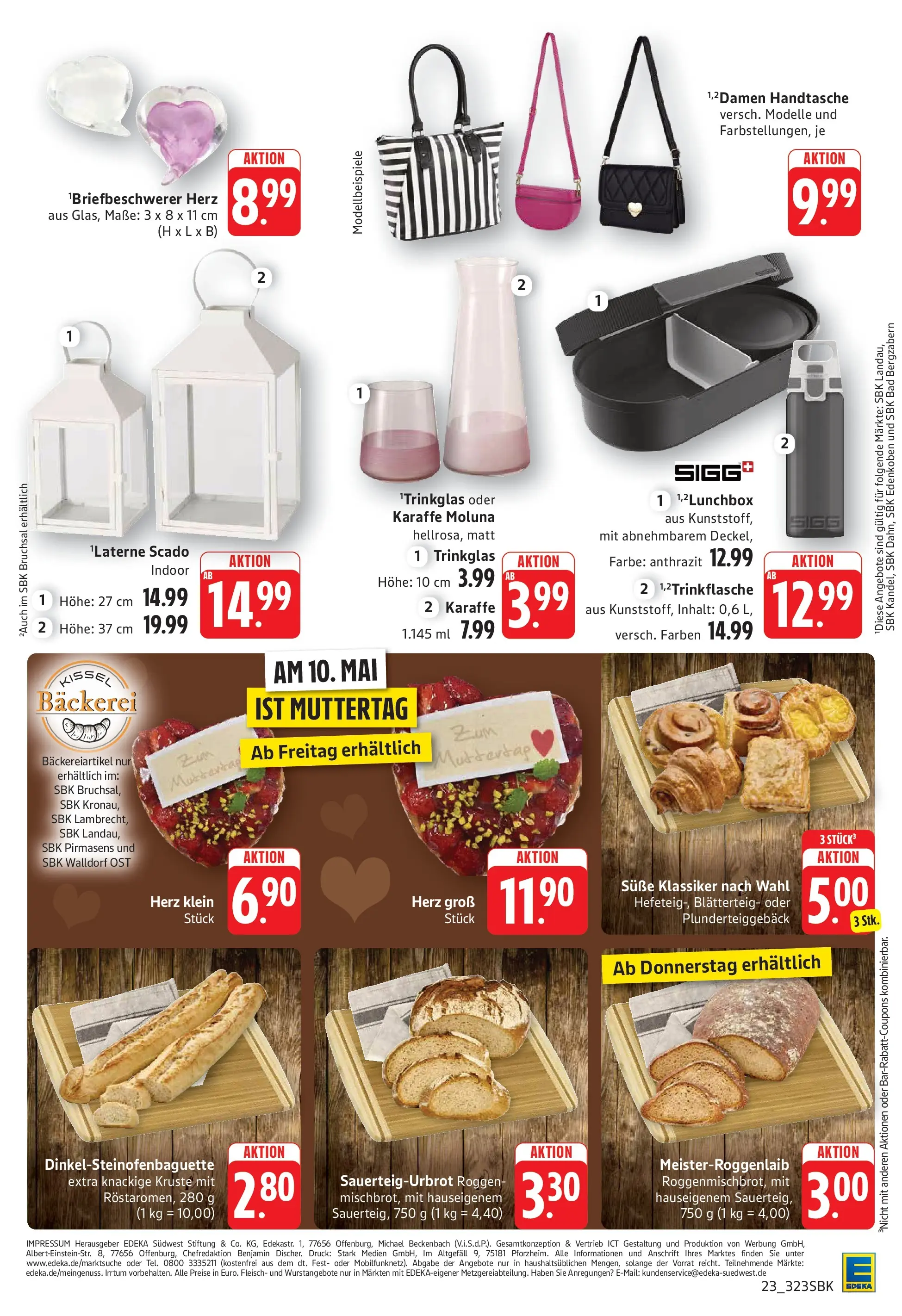 E center Prospekt Bad Bergzabern	 (ab 04.05.2026) zum Blättern | Seite: 25 | Produkte: Bäckerei, Bad, Handtasche, Fleisch