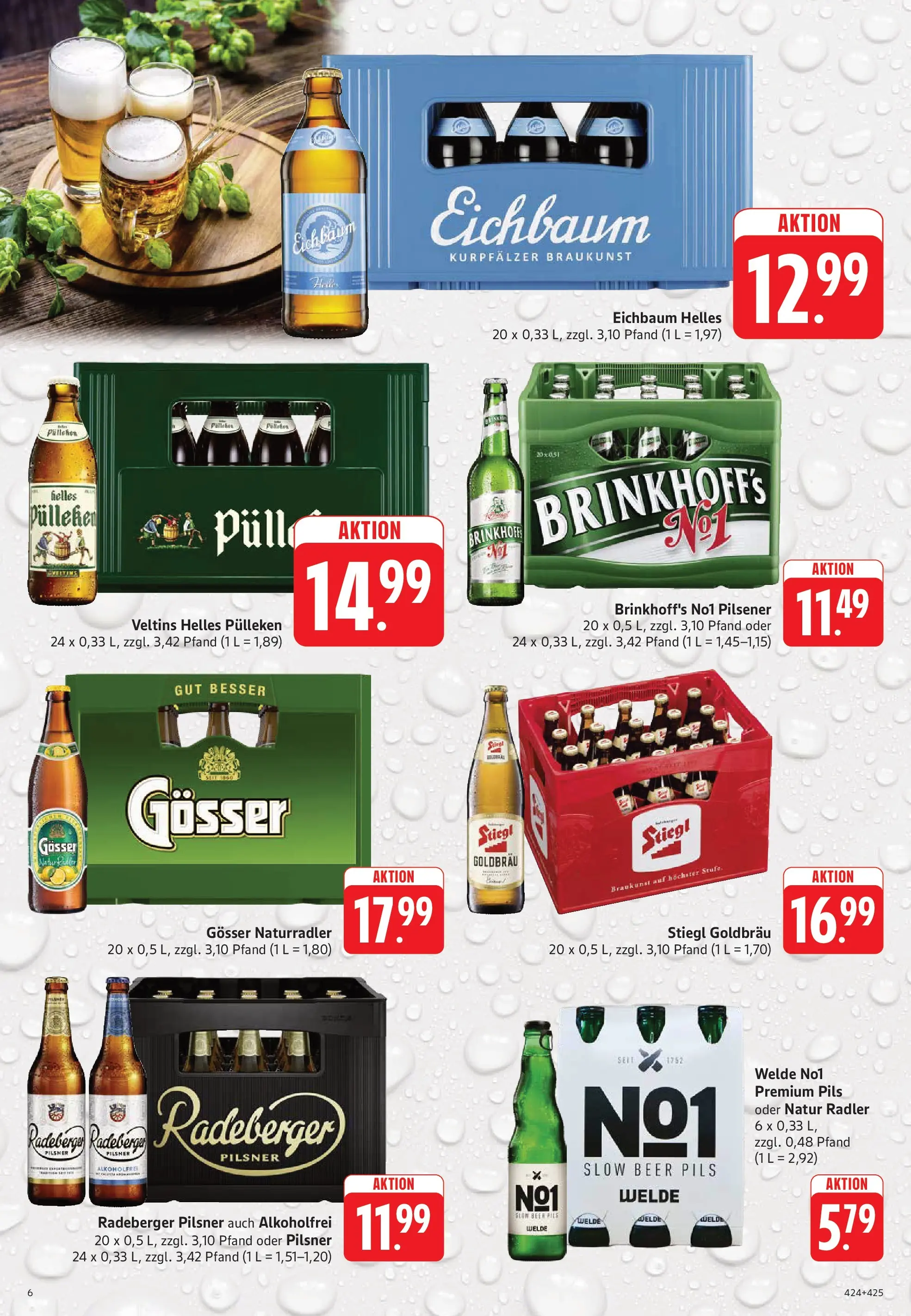 Trinkgut Prospekt Dossenheim	 (ab 03.05.2026) » Angebote online | Seite: 6 | Produkte: Helles pulleken, Pils, Radeberger pilsner, Veltins