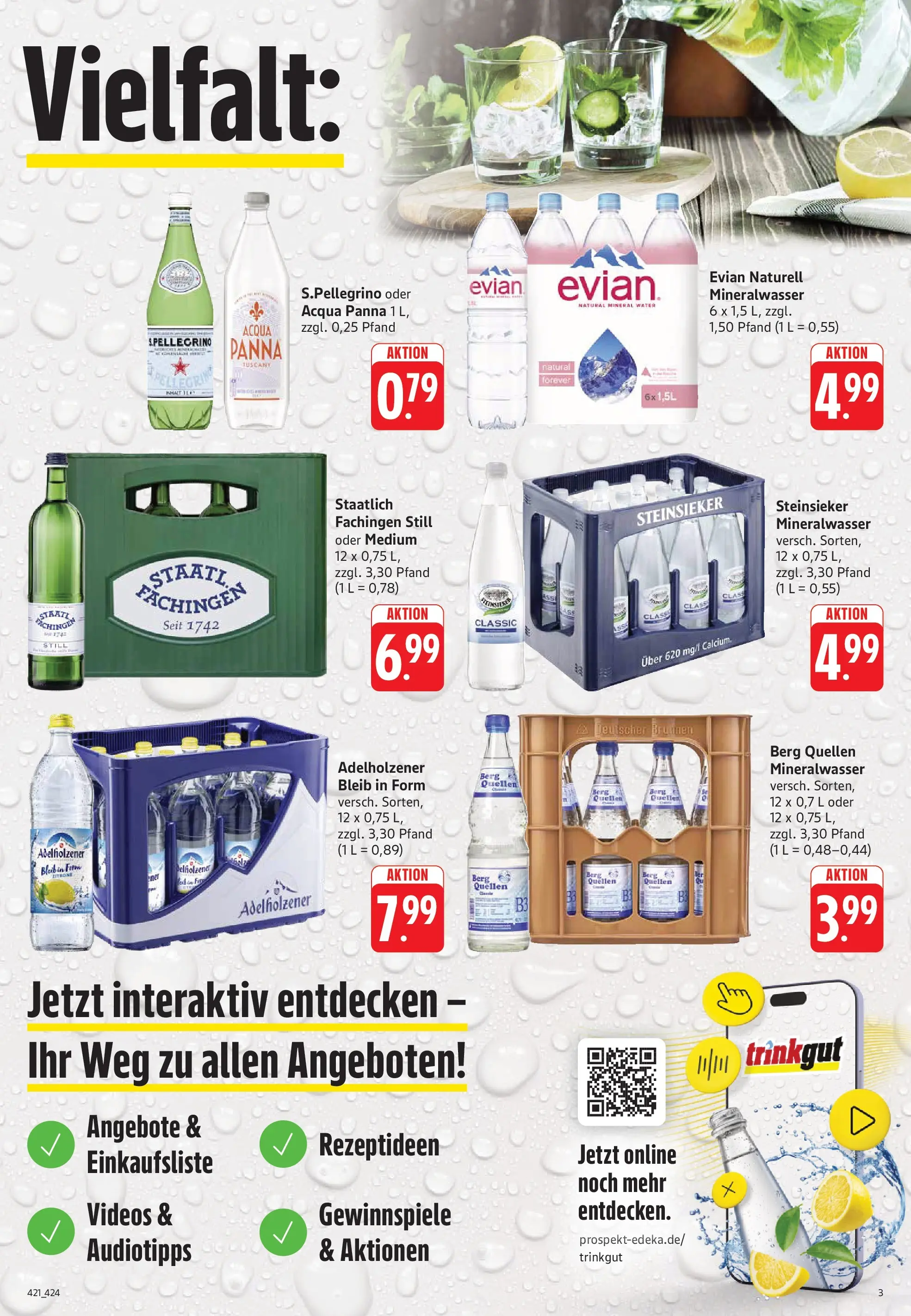 Trinkgut Prospekt Wittlich	 (ab 03.05.2026) » Angebote online | Seite: 3 | Produkte: Adelholzener, Mineralwasser