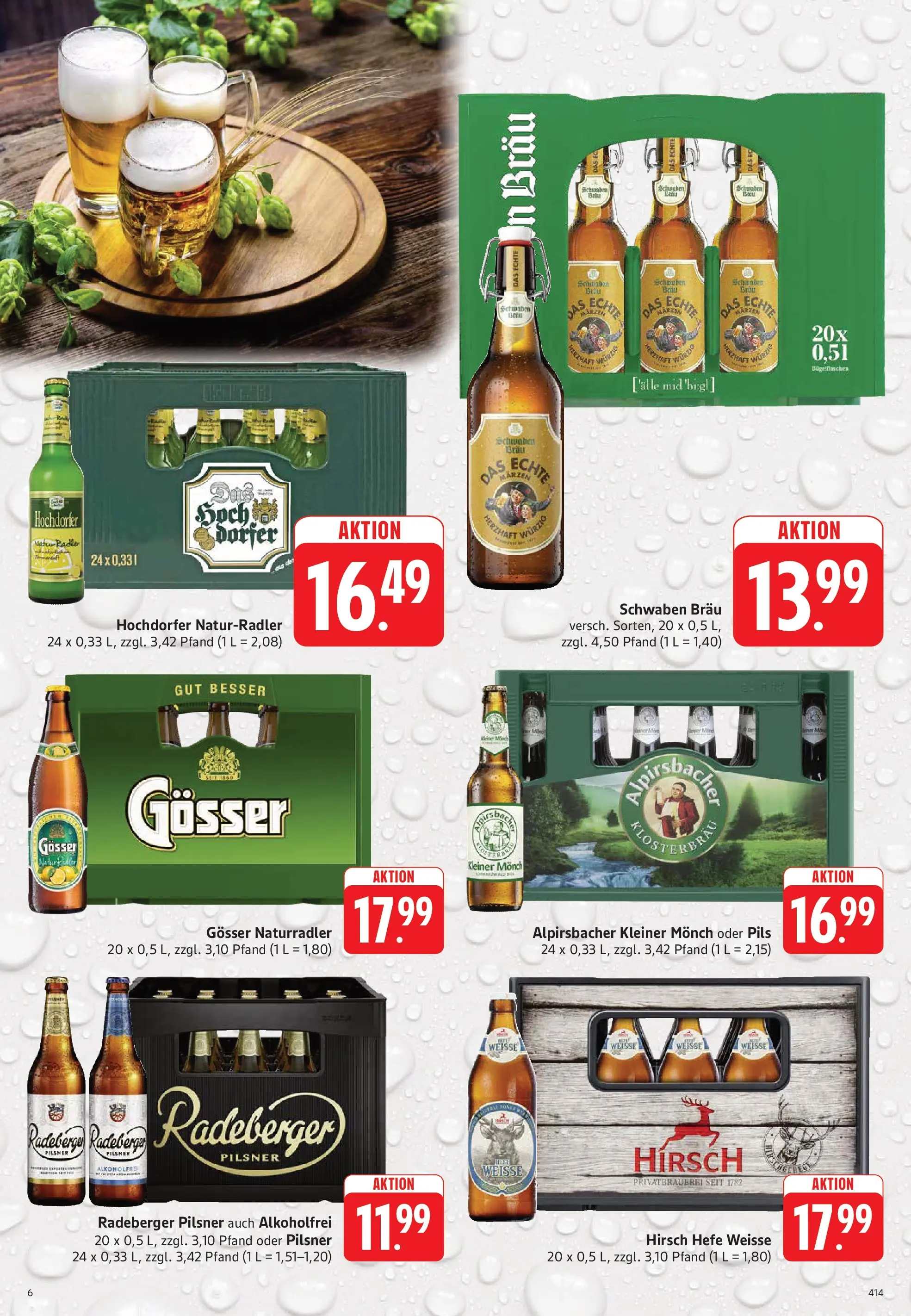 Trinkgut Prospekt Schramberg	 (ab 04.05.2026) » Angebote online | Seite: 6 | Produkte: Pils, Radeberger pilsner