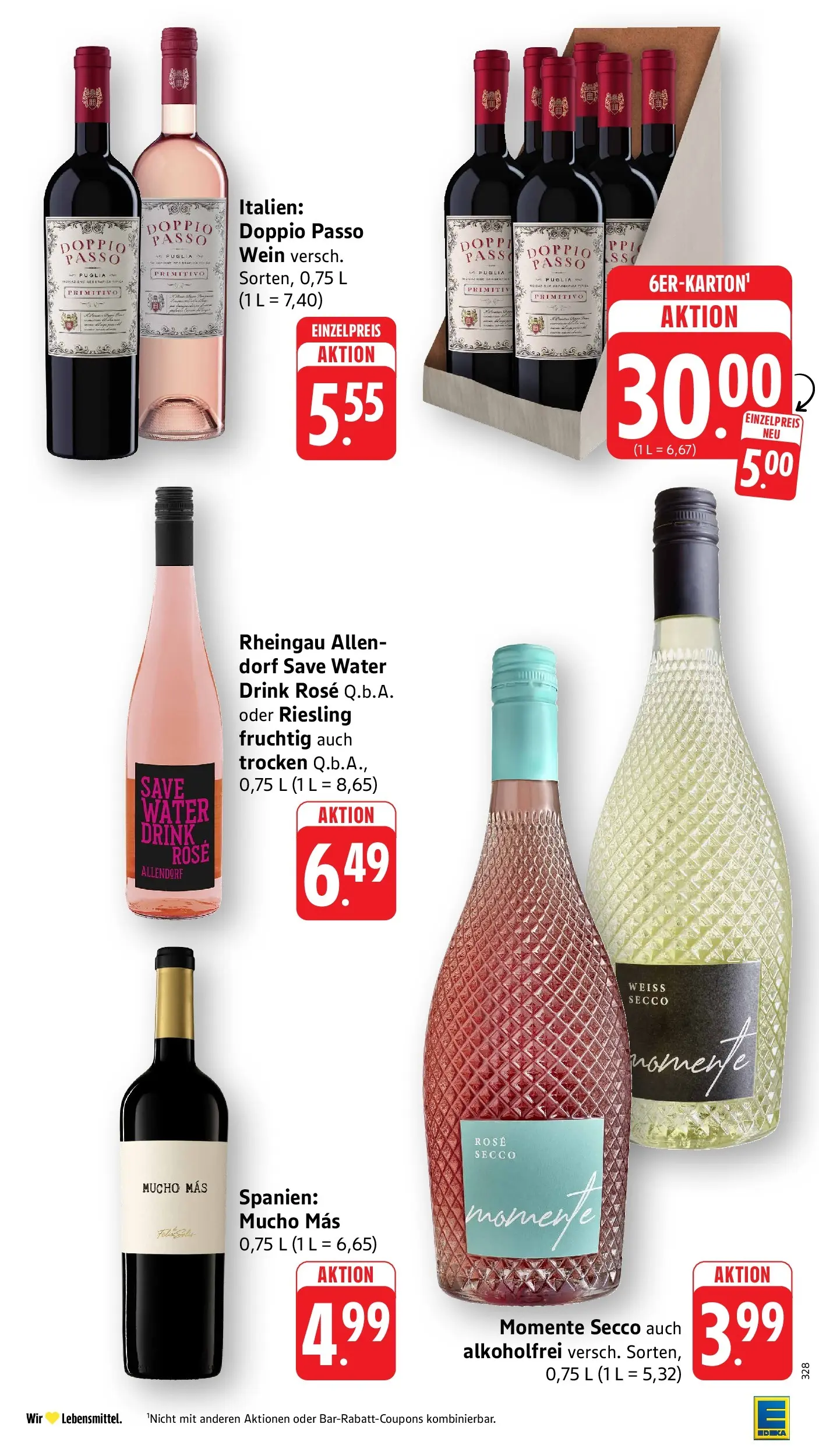 E center Prospekt Offenbach	 (ab 04.05.2026) zum Blättern | Seite: 46 | Produkte: Doppio Passo, Wein