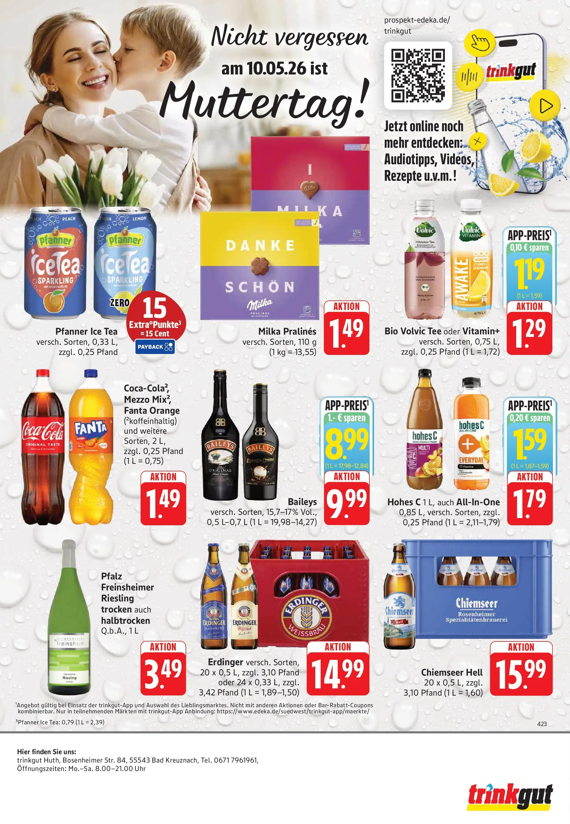 Trinkgut Prospekt Bad Kreuznach	 (ab 03.05.2026) » Angebote online | Seite: 8 | Produkte: Fanta, Tee, Volvic, Uhr