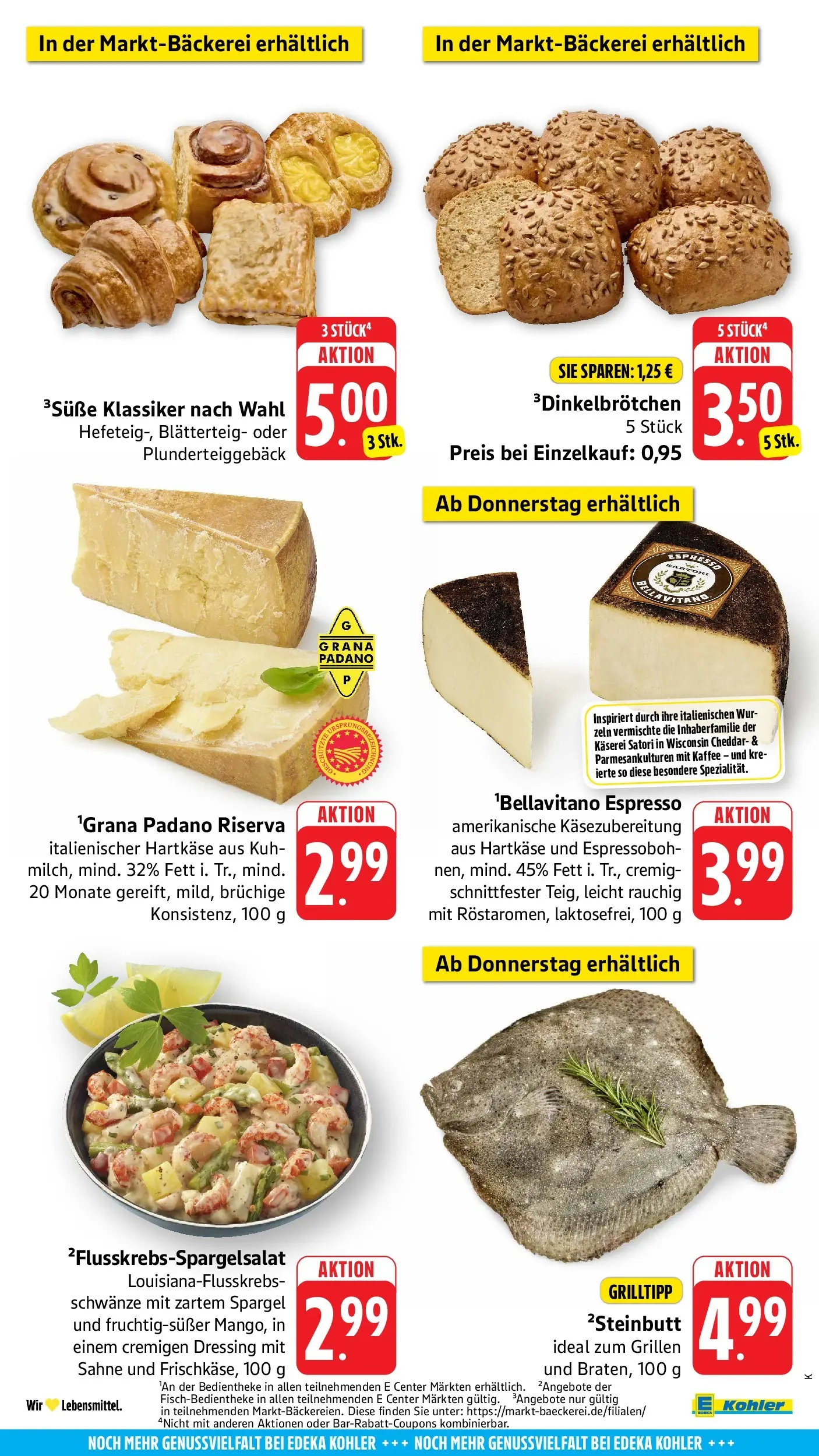 E center Prospekt Hohberg-Niederschopfheim	 (ab 04.05.2026) zum Blättern | Seite: 59 | Produkte: Kaffee, Dressing, Spargel, Sahne
