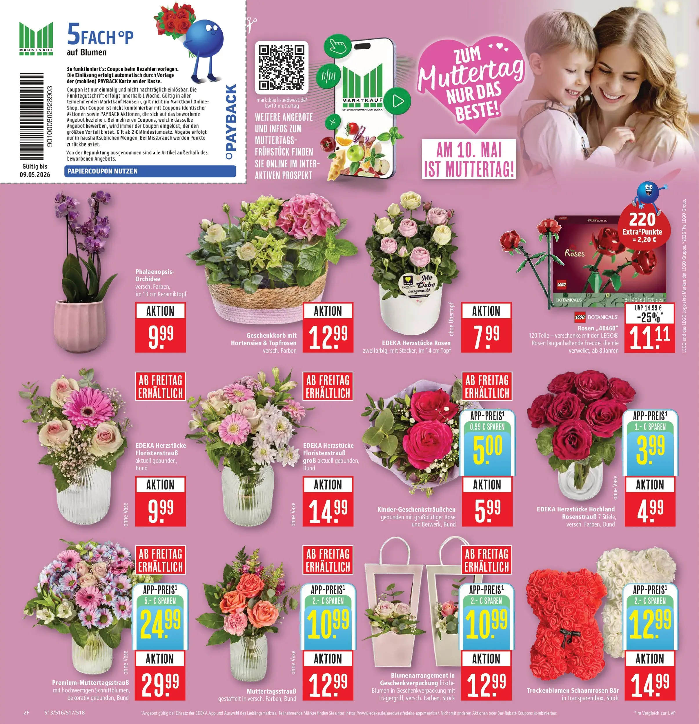 Marktkauf Prospekt Böblingen	 (ab 04.05.2026) » Angebote online | Seite: 2 | Produkte: Orchidee, Blumen, Vase