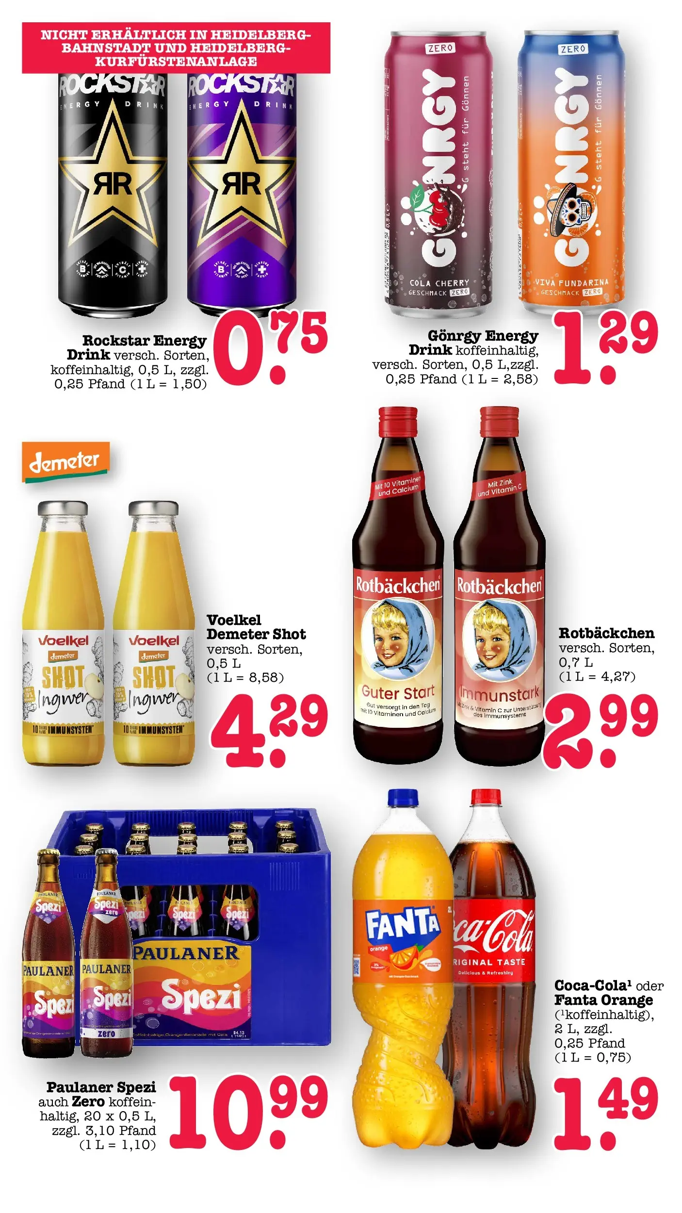 E center Prospekt Heidelberg	 (ab 04.05.2026) zum Blättern | Seite: 48 | Produkte: Rockstar energy, Fanta, Cola, Paulaner spezi