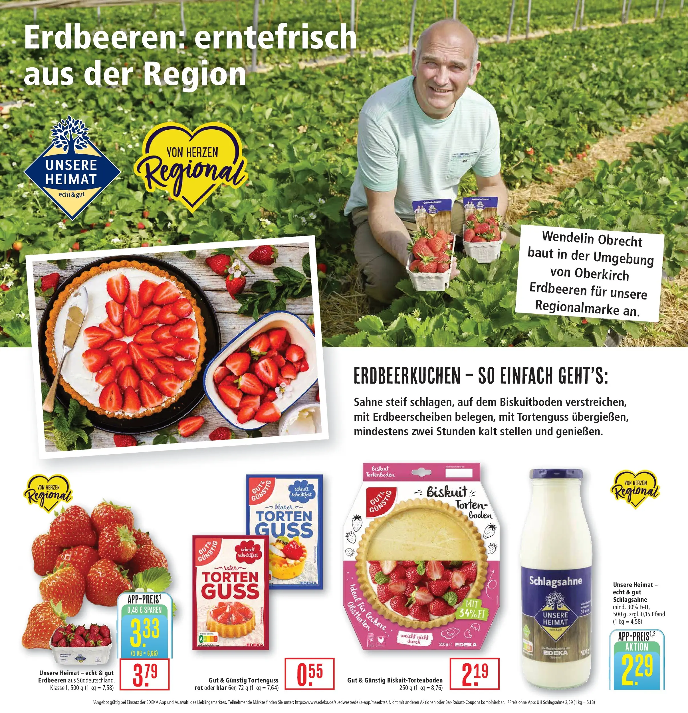 Marktkauf Prospekt Böblingen	 (ab 04.05.2026) » Angebote online | Seite: 14 | Produkte: Schlagsahne, Erdbeeren, Sahne