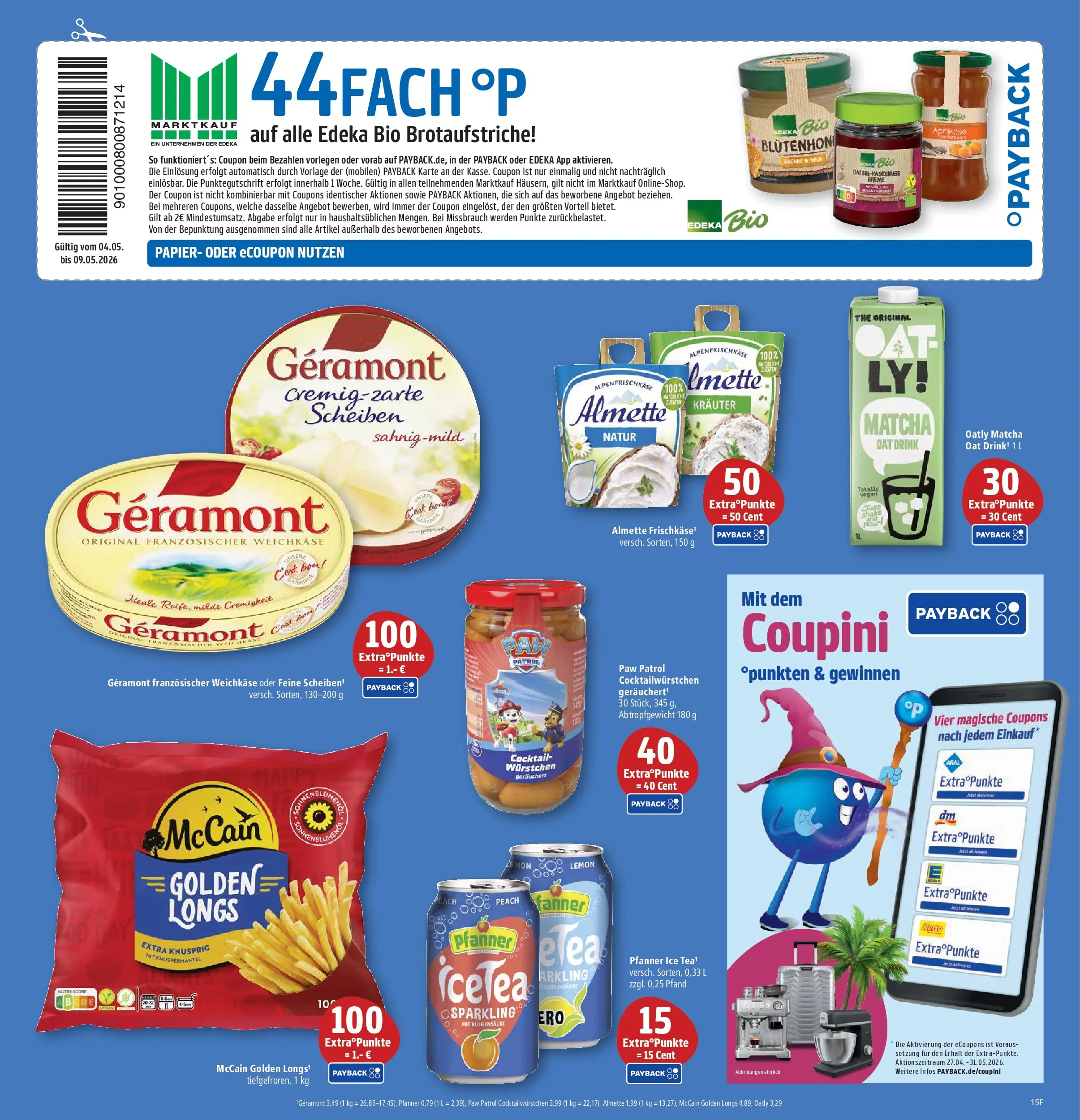 Marktkauf Prospekt Böblingen	 (ab 04.05.2026) » Angebote online | Seite: 25 | Produkte: Geramont, Almette, McCain, Oatly