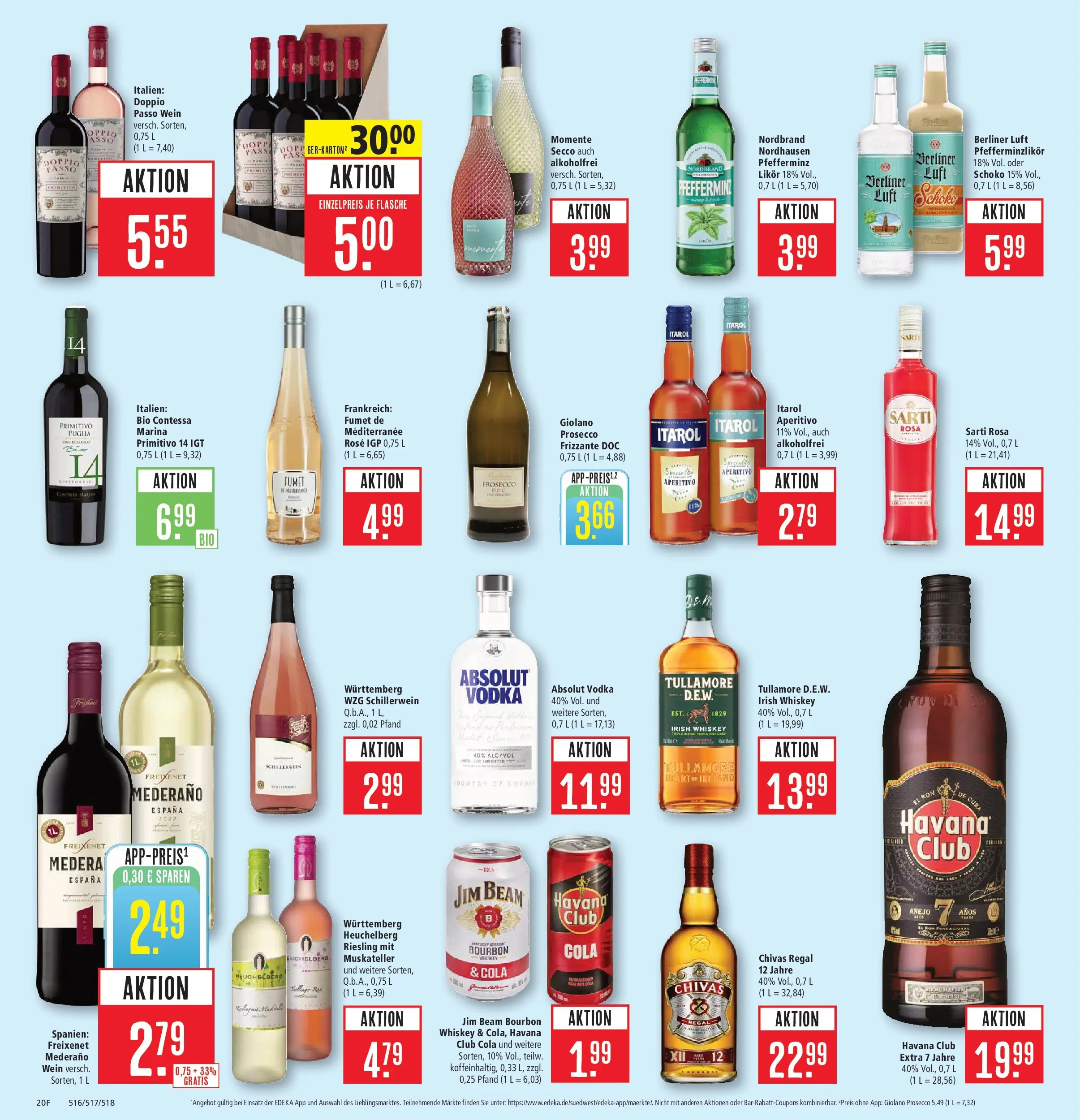 Marktkauf Prospekt Böblingen	 (ab 04.05.2026) » Angebote online | Seite: 30 | Produkte: Havana club, Freixenet mederano, Prosecco, Whiskey