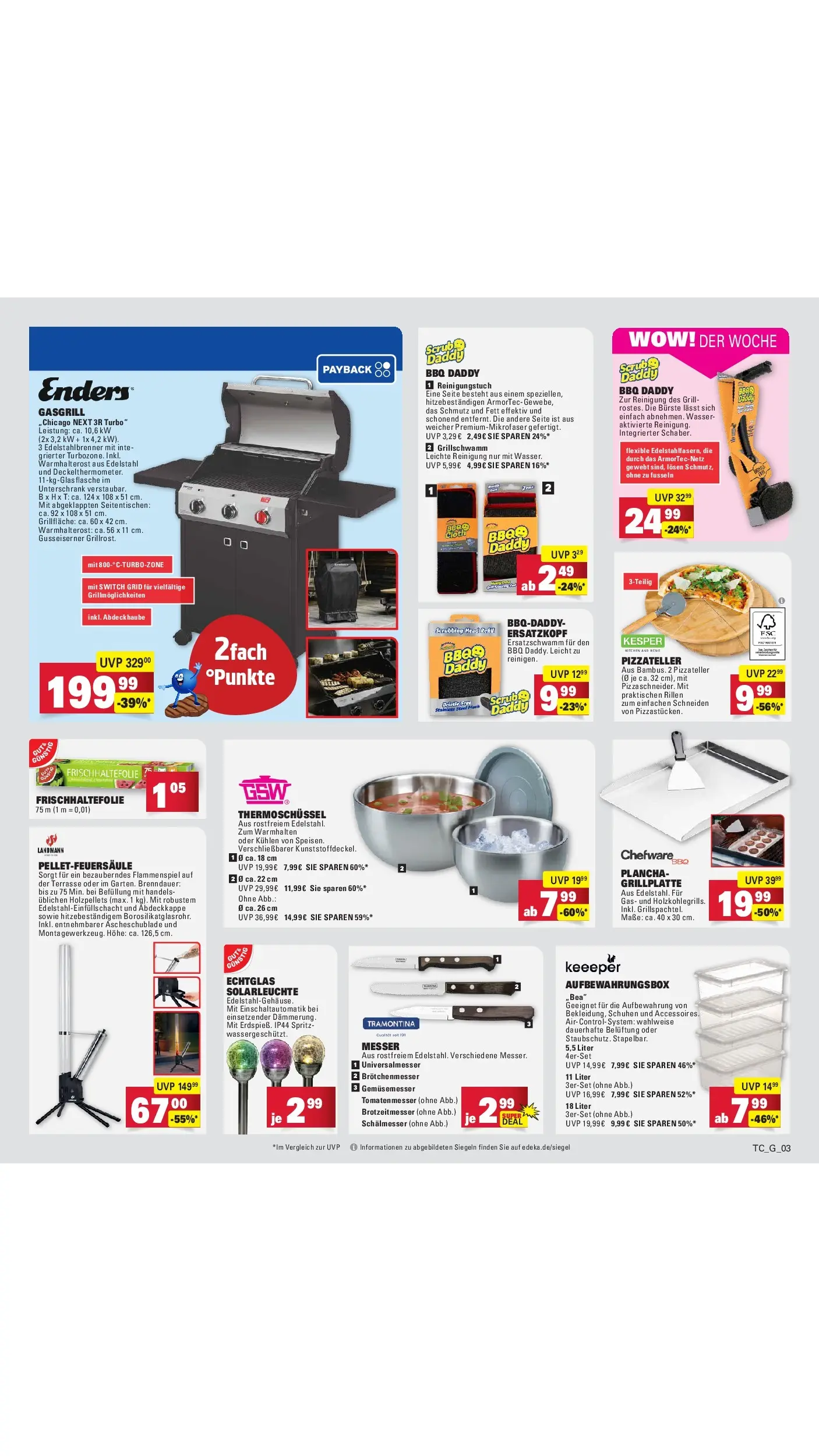 E center Prospekt Mainz-Weisenau	 (ab 03.05.2026) zum Blättern | Seite: 80 | Produkte: Grill, Bürste, Unterschrank, Solarleuchte