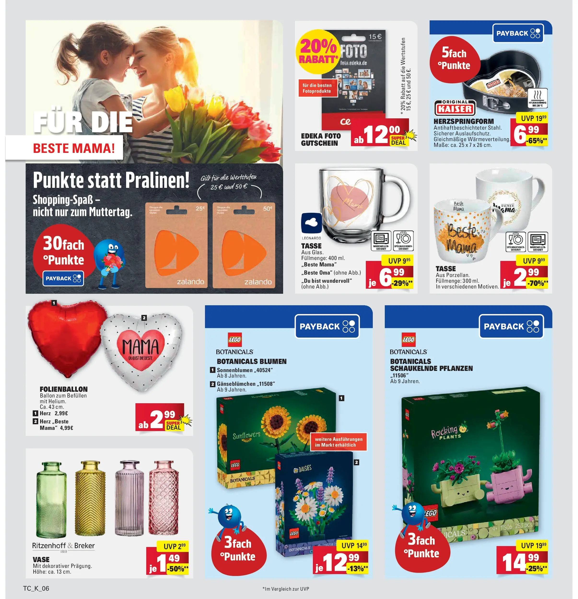 Marktkauf Prospekt Friedrichshafen	 (ab 04.05.2026) » Angebote online | Seite: 40 | Produkte: Blumen, Vase
