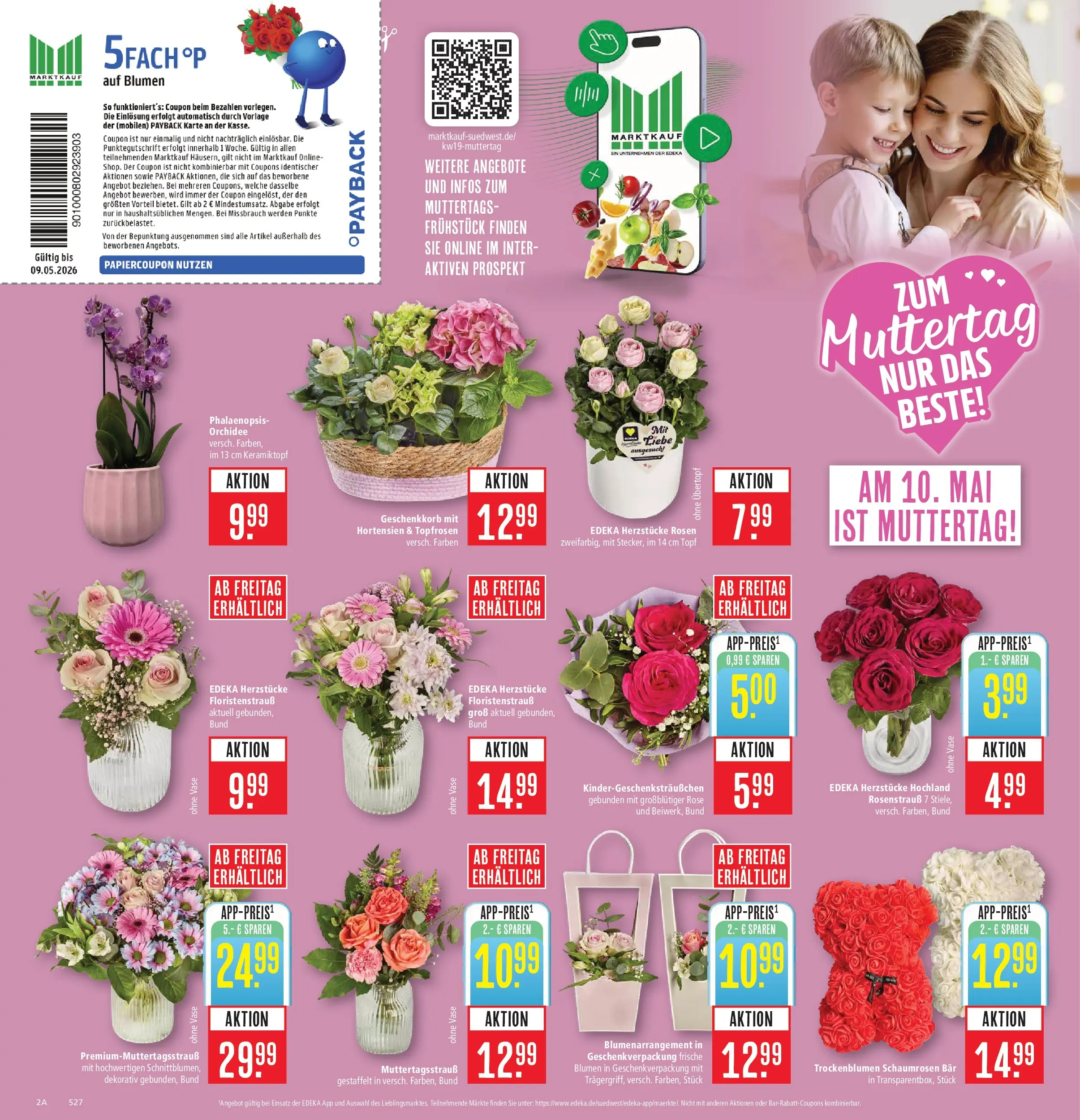 Marktkauf Prospekt Aschaffenburg	 (ab 04.05.2026) » Angebote online | Seite: 2 | Produkte: Orchidee, Blumen, Vase