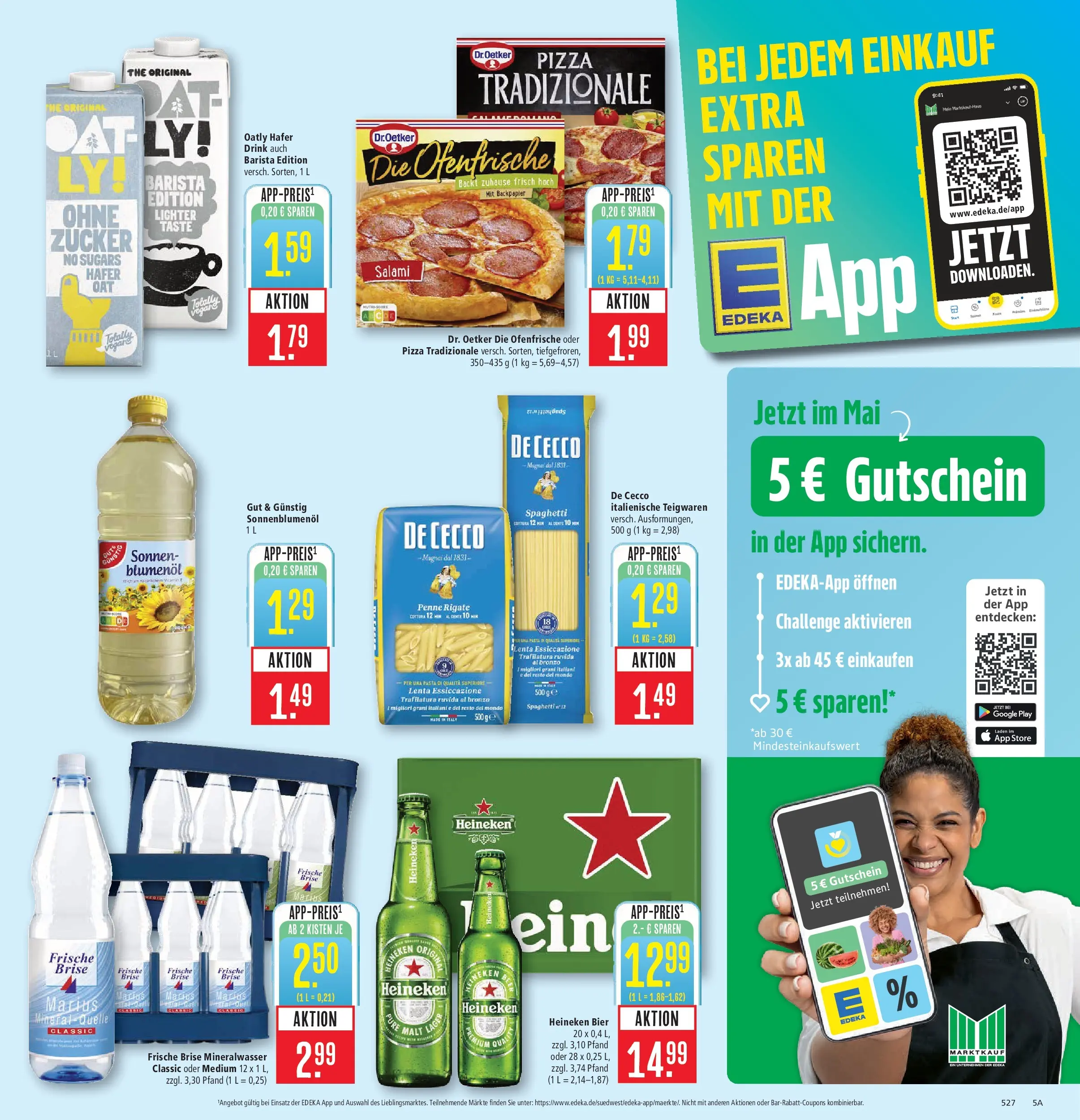 Marktkauf Prospekt Aschaffenburg	 (ab 04.05.2026) » Angebote online | Seite: 7 | Produkte: Bier, Sonnenblumenol, Ofenfrische, Oatly