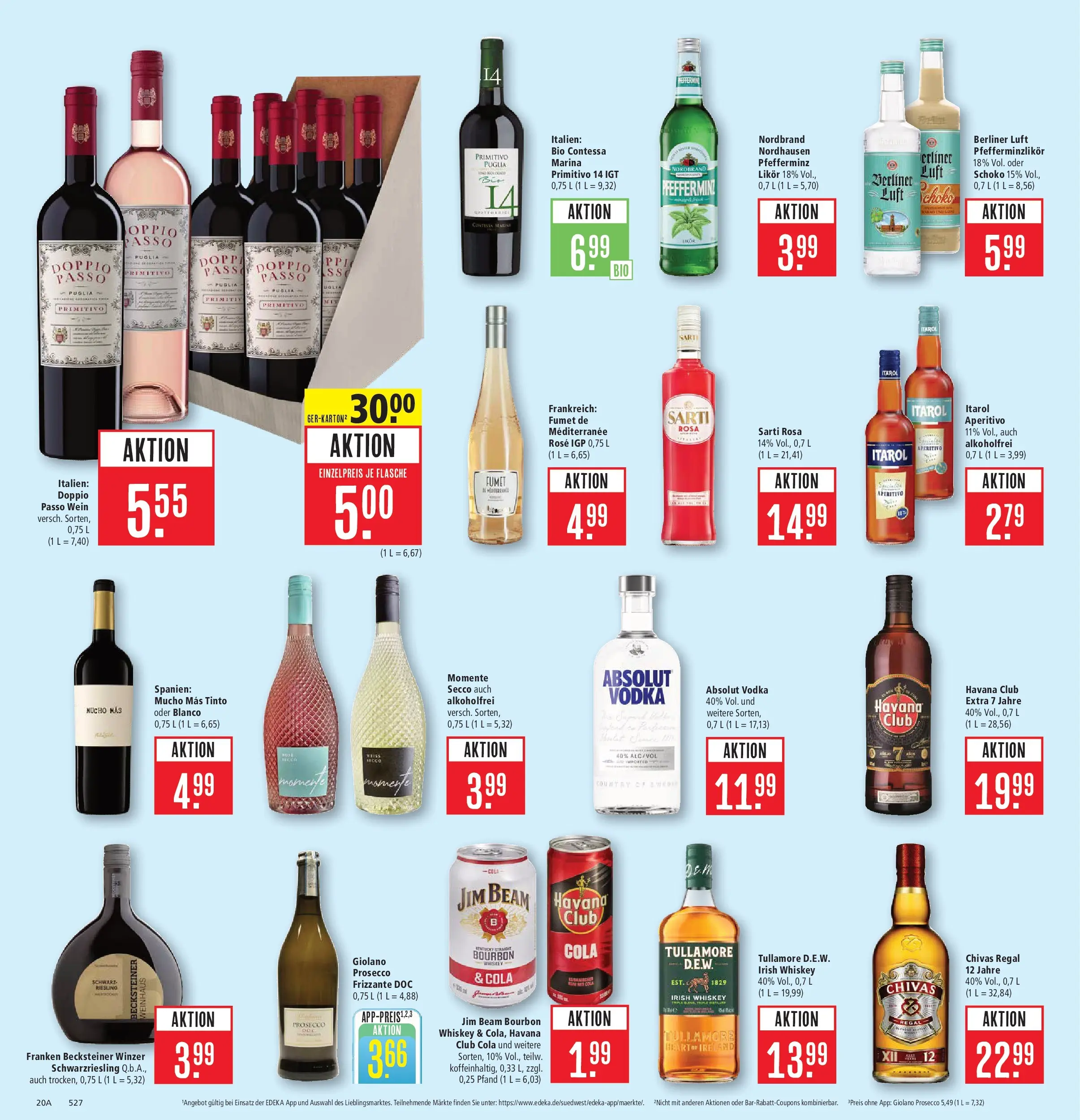 Marktkauf Prospekt Aschaffenburg	 (ab 04.05.2026) » Angebote online | Seite: 30 | Produkte: Jim beam, Prosecco, Doppio Passo, Bourbon