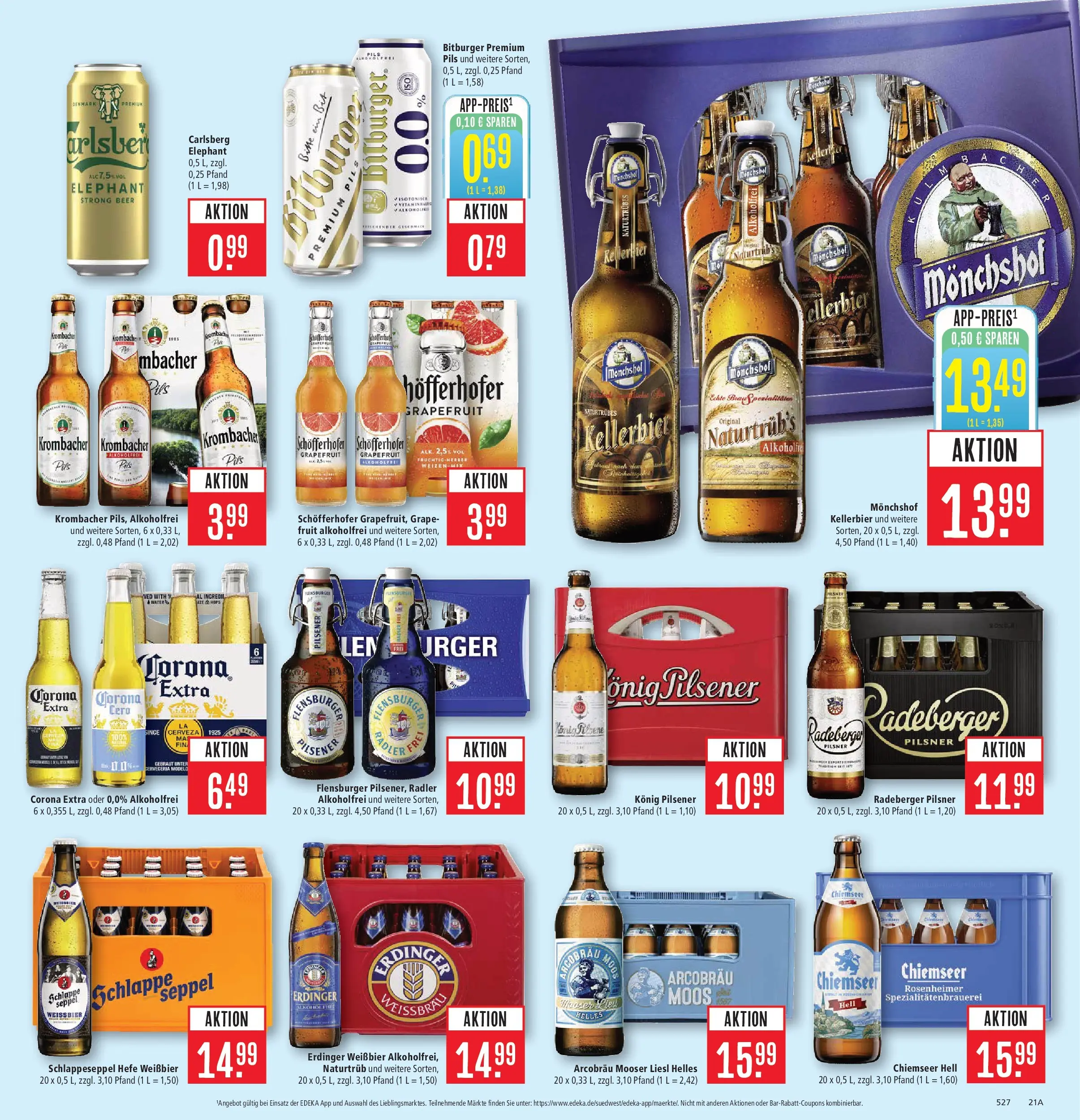 Marktkauf Prospekt Aschaffenburg	 (ab 04.05.2026) » Angebote online | Seite: 31 | Produkte: Weißbier, Flensburger, Hefe weissbier, Krombacher
