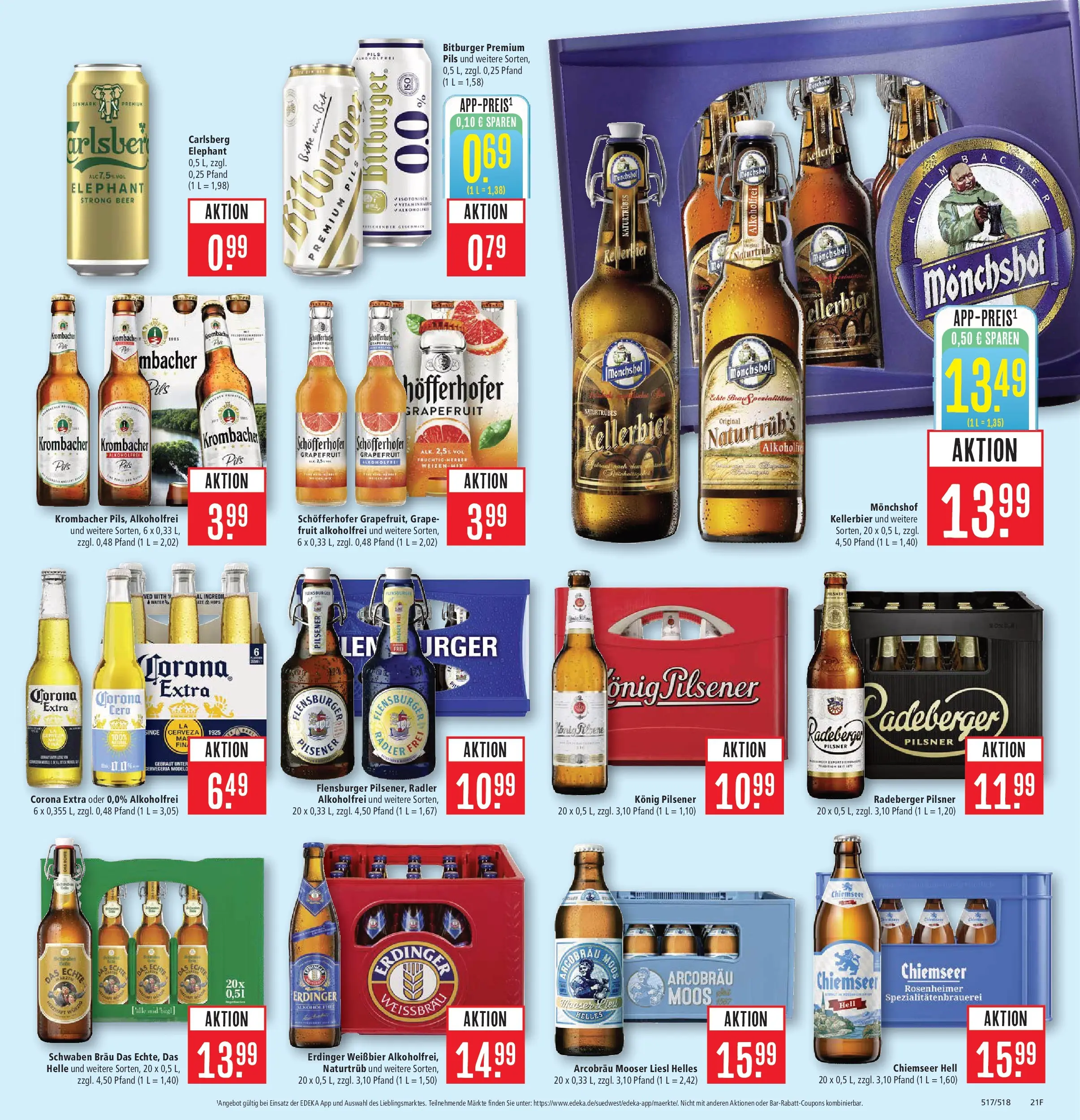 Marktkauf Prospekt Böblingen	 (ab 04.05.2026) » Angebote online | Seite: 31 | Produkte: Erdinger, Carlsberg, Weißbier, Pils