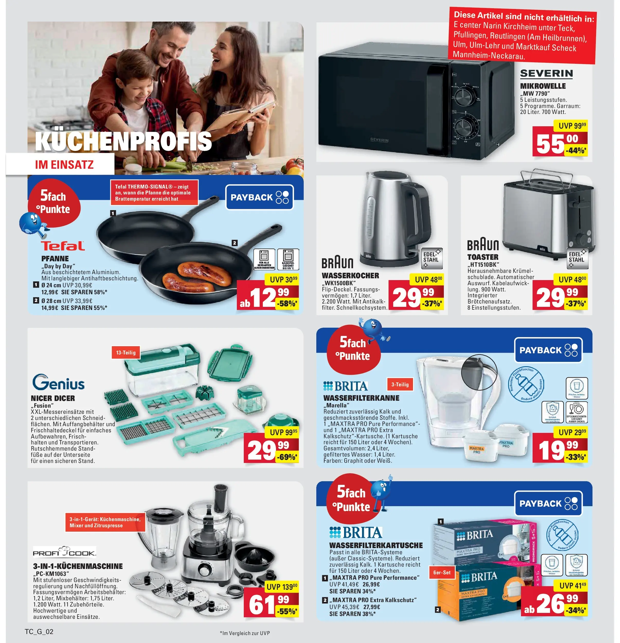 Marktkauf Prospekt Böblingen	 (ab 04.05.2026) » Angebote online | Seite: 36 | Produkte: Mikrowelle, Wasserkocher, Mixer, Toaster