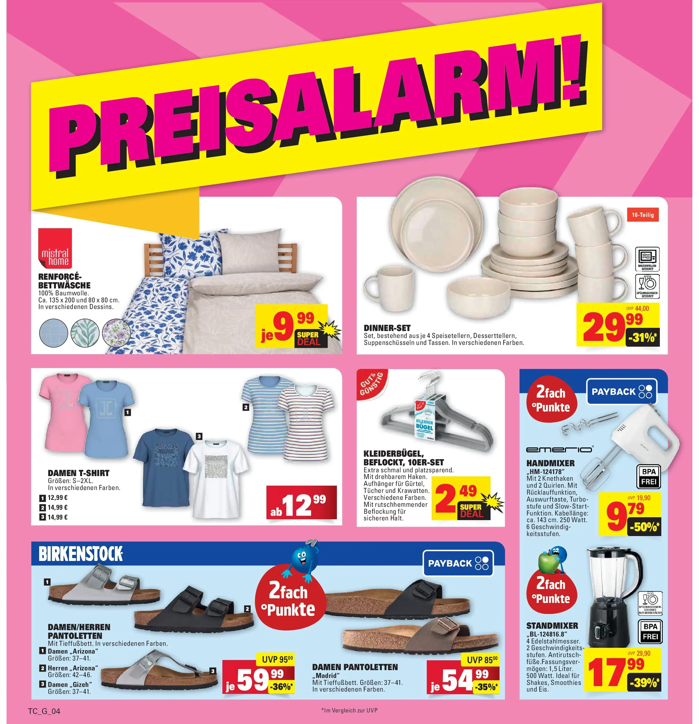 Marktkauf Prospekt Böblingen	 (ab 04.05.2026) » Angebote online | Seite: 38 | Produkte: Bettwäsche, Handmixer
