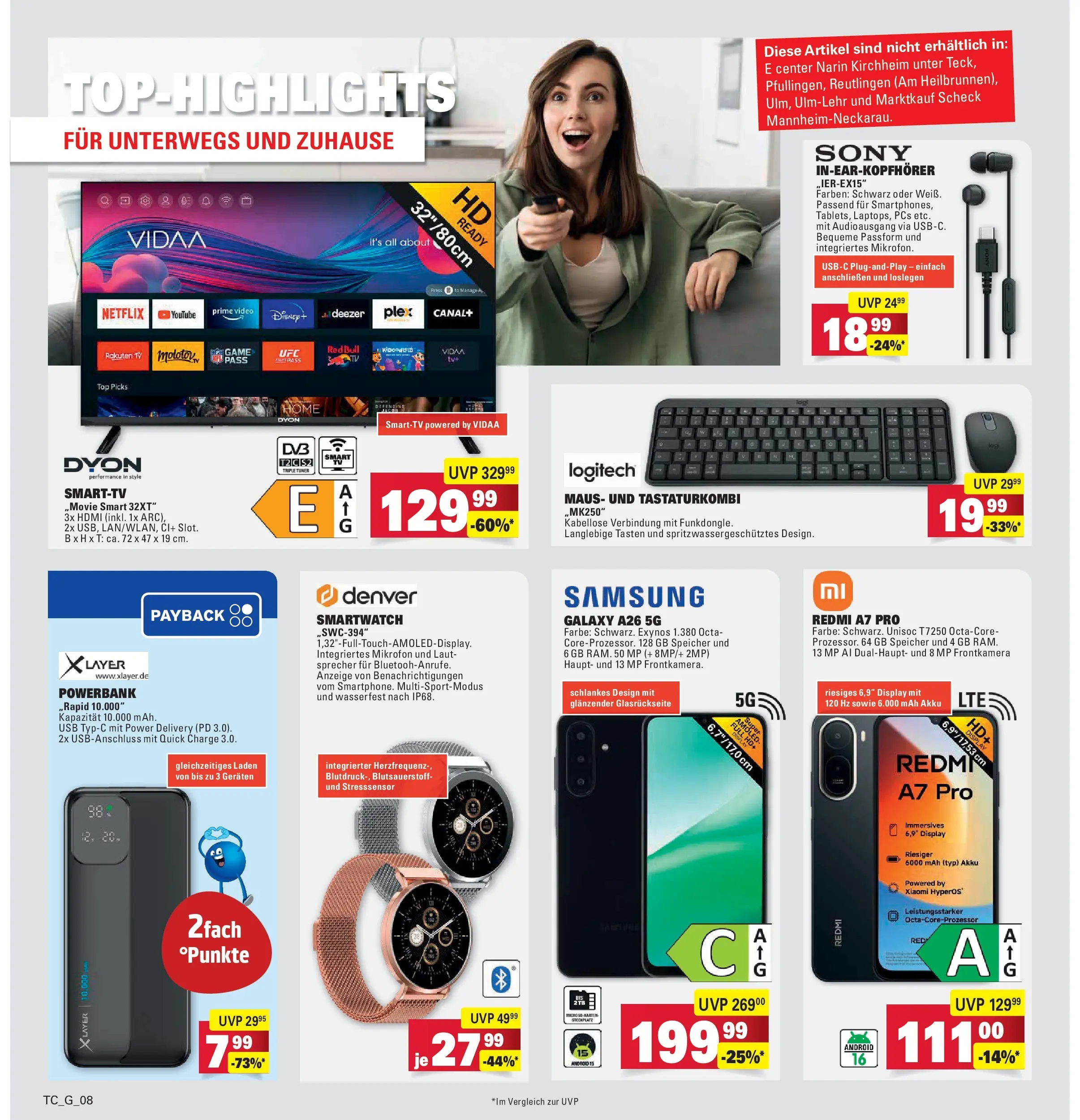 Marktkauf Prospekt Böblingen	 (ab 04.05.2026) » Angebote online | Seite: 42 | Produkte: USB, Samsung, Maus, Video