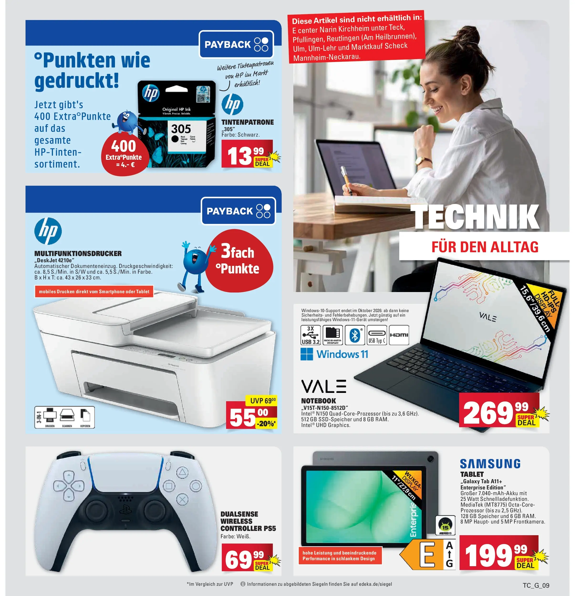 Marktkauf Prospekt Böblingen	 (ab 04.05.2026) » Angebote online | Seite: 43 | Produkte: HP, USB, Notebook, Tablet