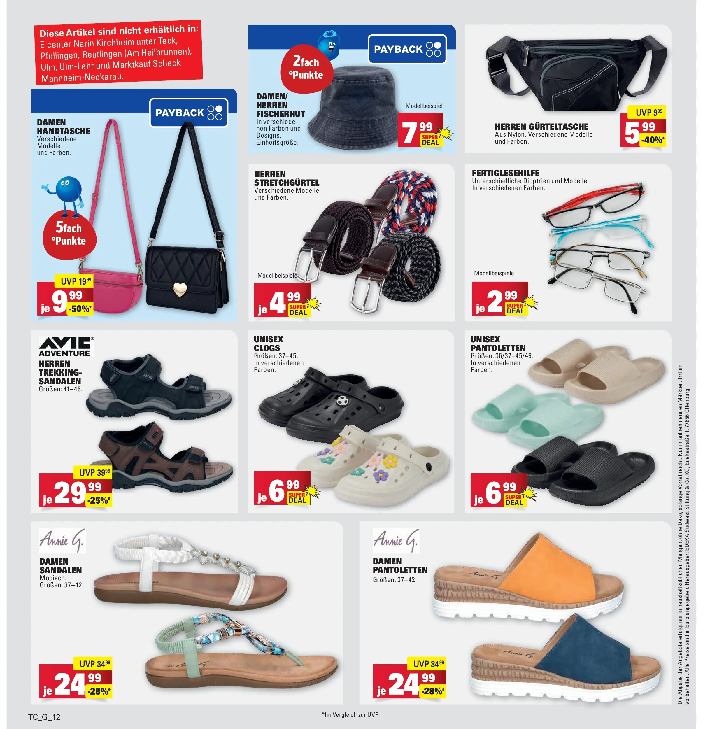 Marktkauf Prospekt Böblingen	 (ab 04.05.2026) » Angebote online | Seite: 46 | Produkte: Sandalen, Handtasche