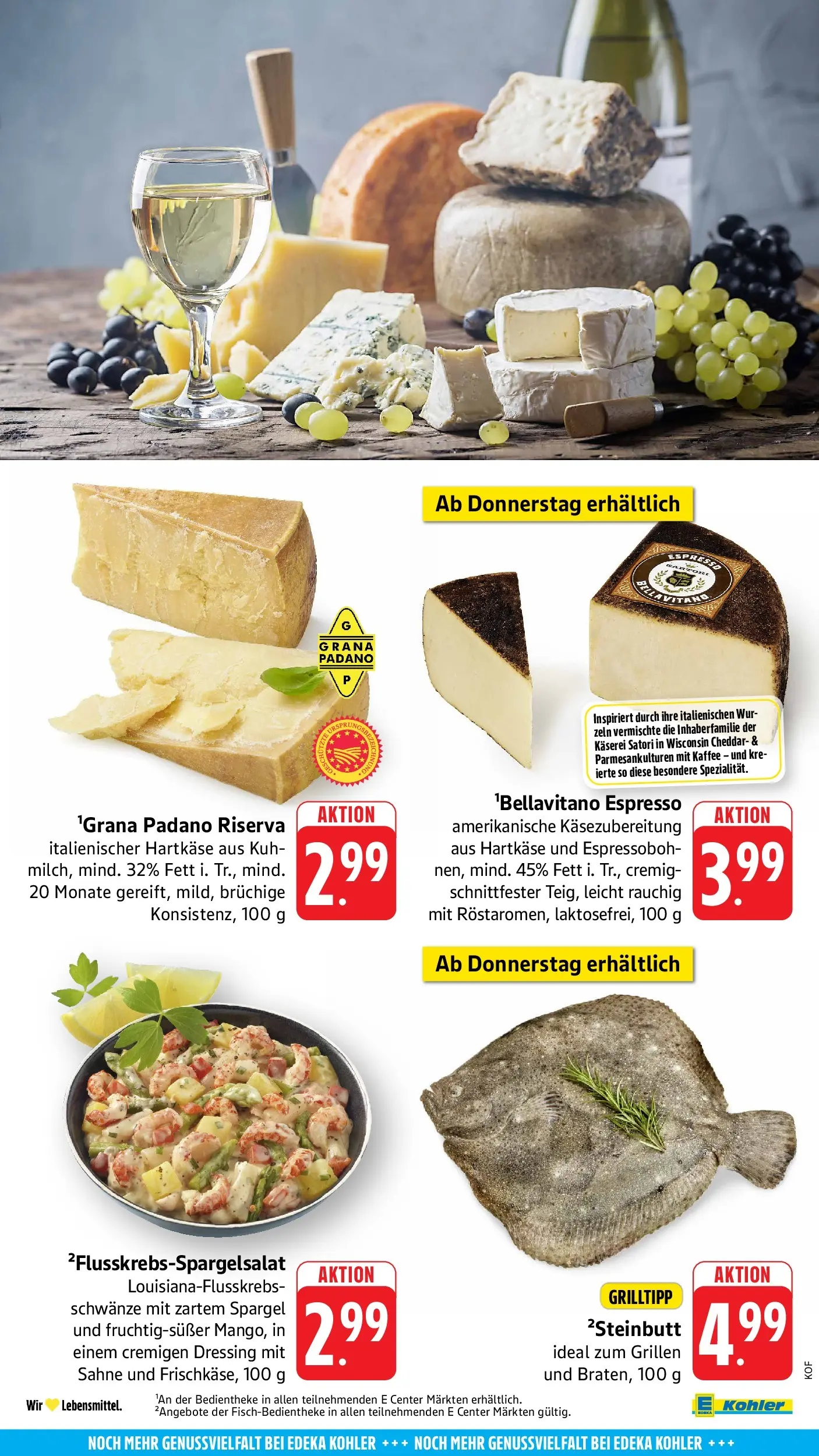 E center Prospekt Offenburg	 (ab 04.05.2026) zum Blättern | Seite: 59 | Produkte: Kaffee, Dressing, Spargel, Sahne