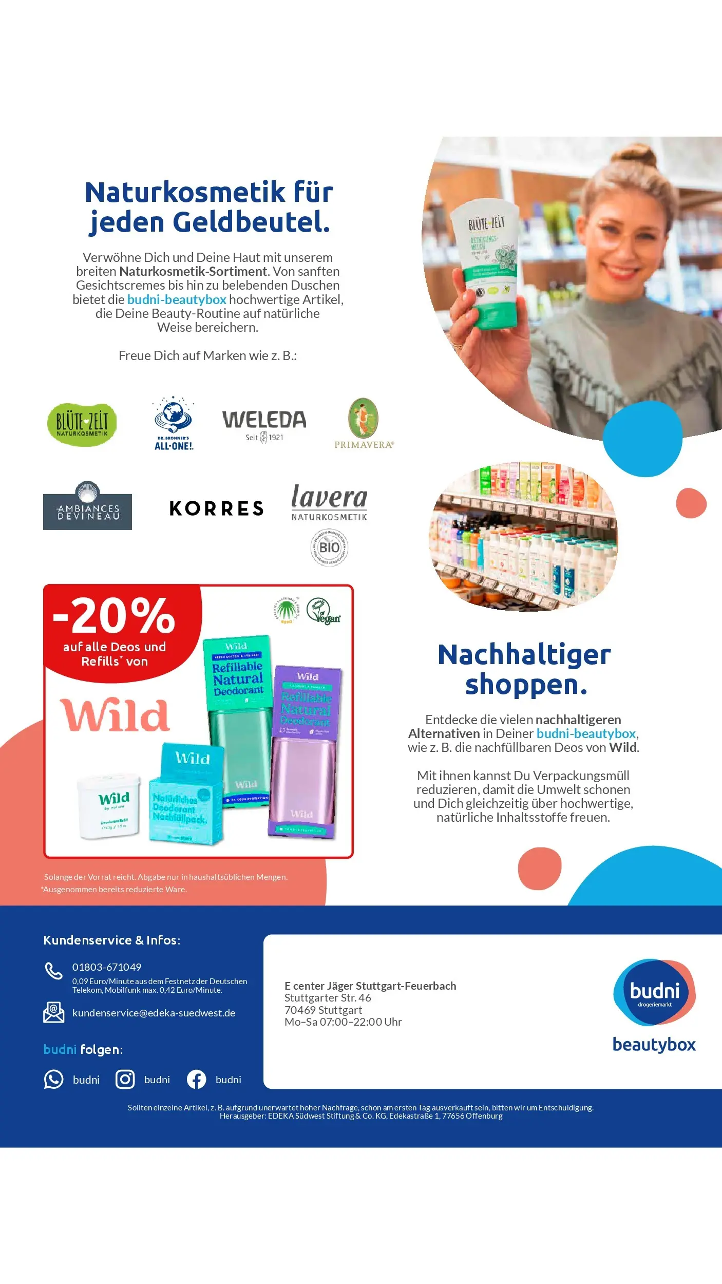 E center Prospekt Stuttgart - Feuerbach	 (ab 04.05.2026) zum Blättern | Seite: 71 | Produkte: Deodorant, Uhr